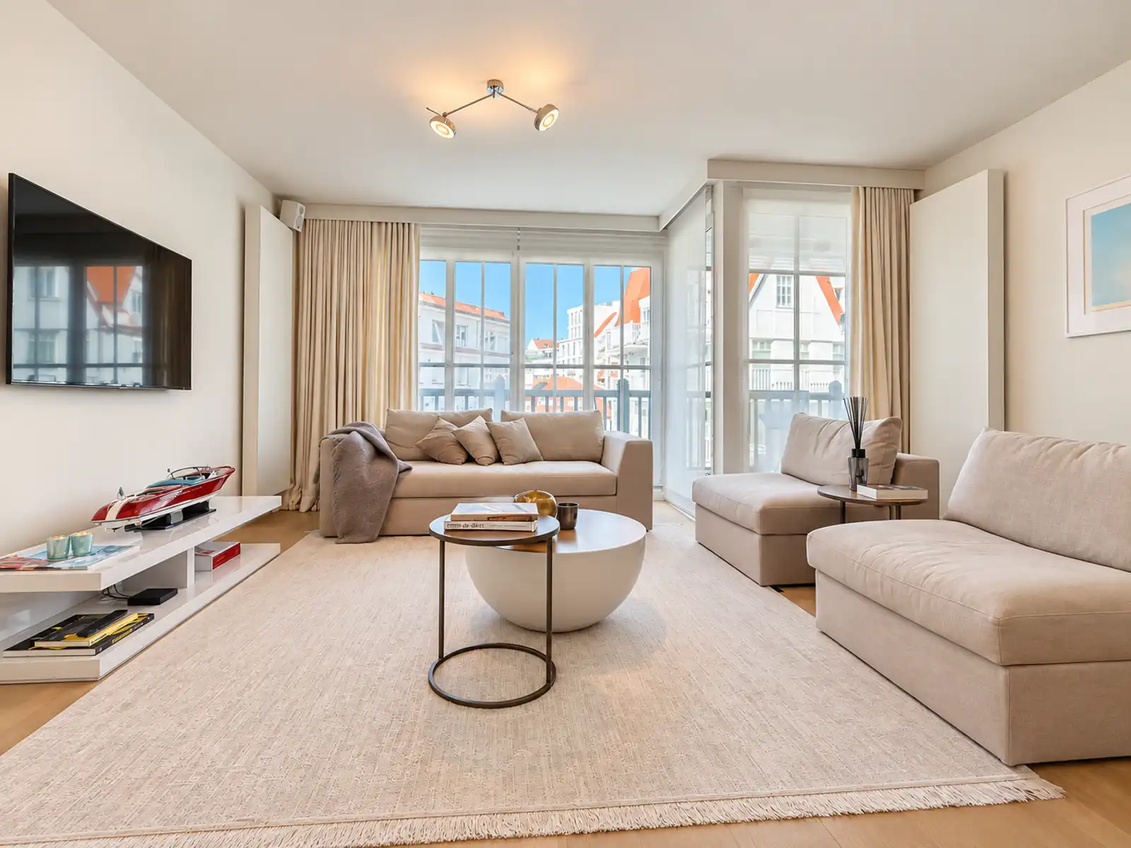 Prachtig appartement met westgericht terras in het Zoute foto 5