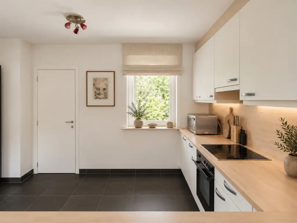 Ruim appartement met 3 slaapkamers en riante terrassen in Destelbergen foto 8