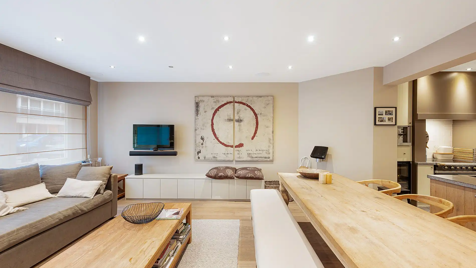 Ruim appartement met 3 slpks. en riant terras vlak bij het strand foto 3