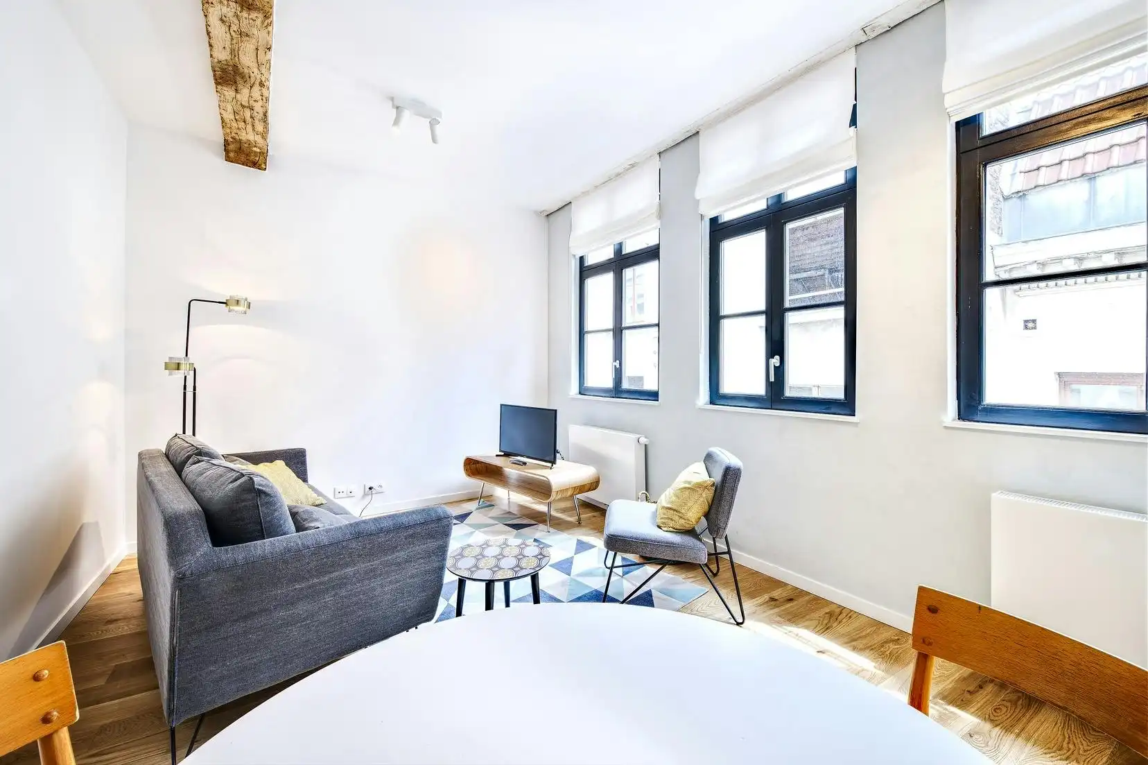 Gemeubeld appartement met slaapkamer aan Grote Markt Brussel foto 3