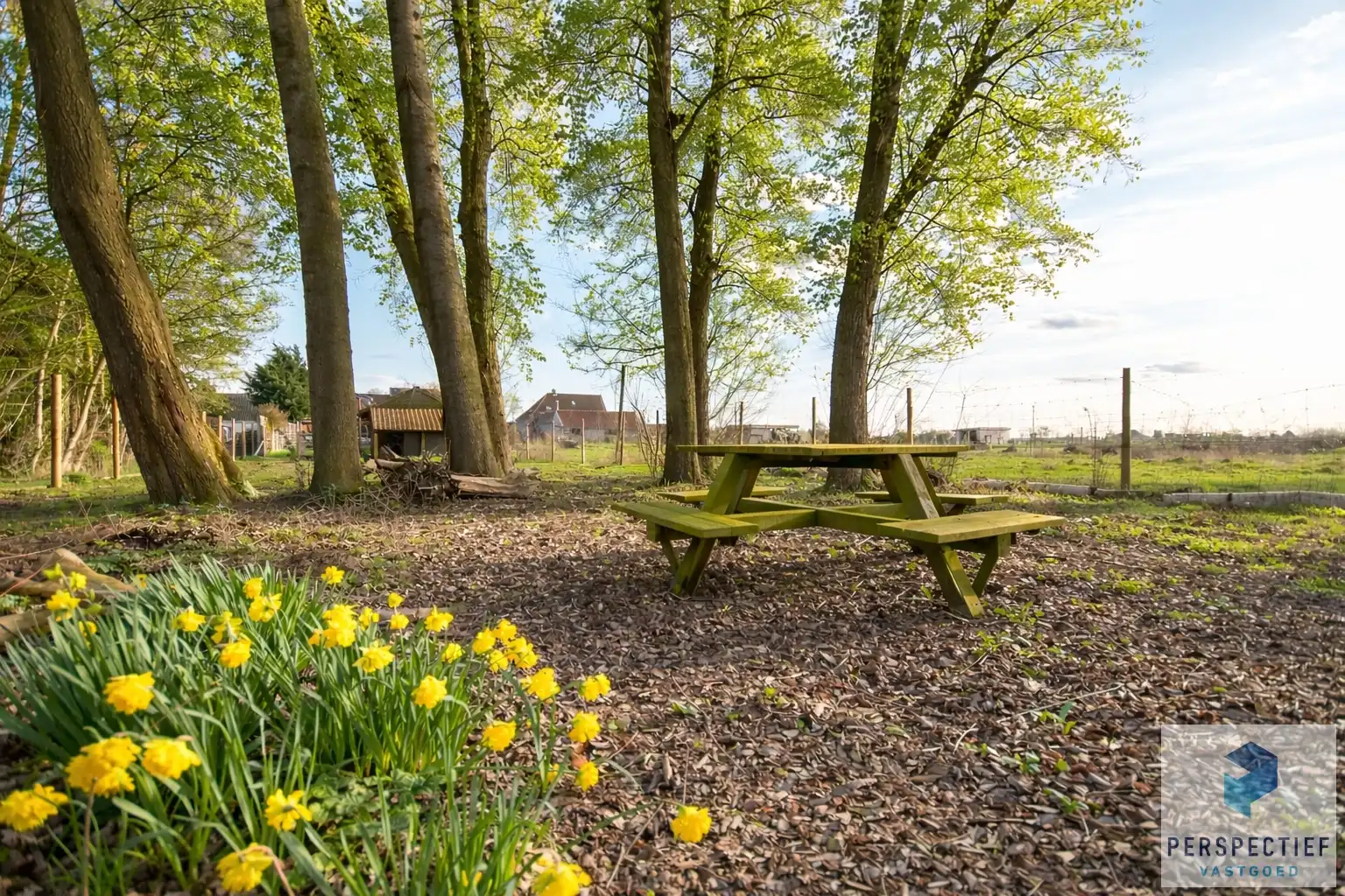 Ruime woning met tuin, kleine weide & bijgebouw gelegen in landelijke omgeving in Oedelem op  1 365 m² foto 3