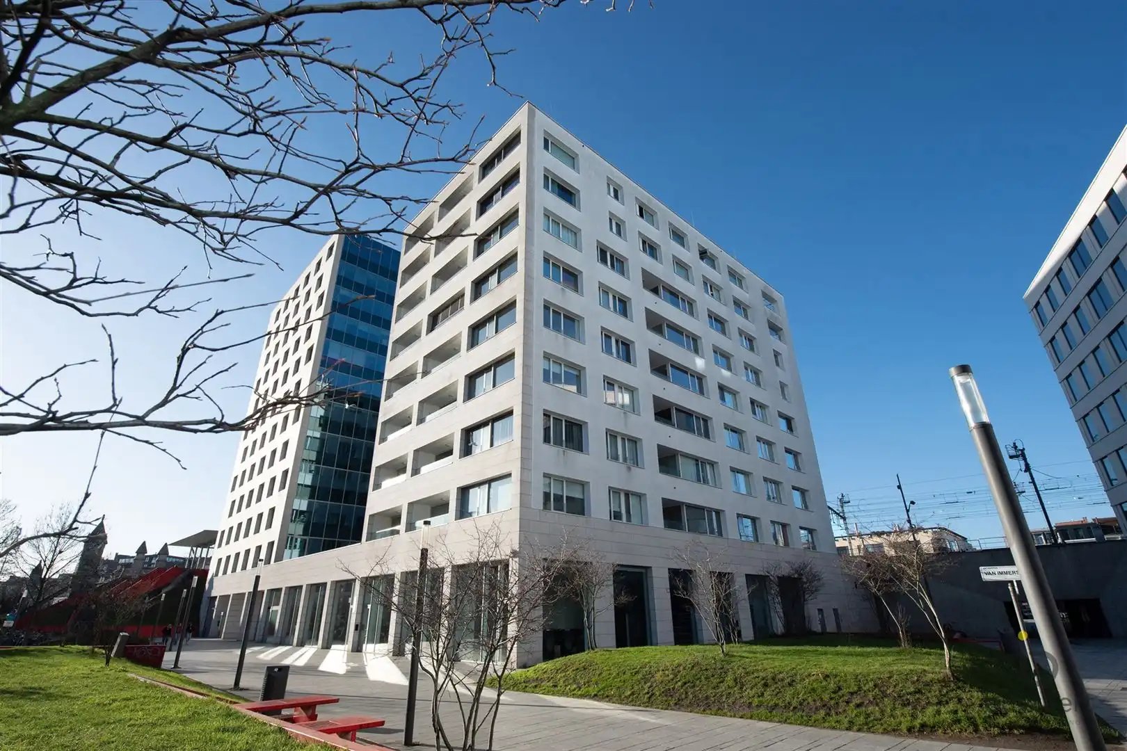 Schitterend nieuwbouw appartement met twee slaapkamers en prachtig overdekt terras te midden van de diamantwijk en de Persgroep! foto 3