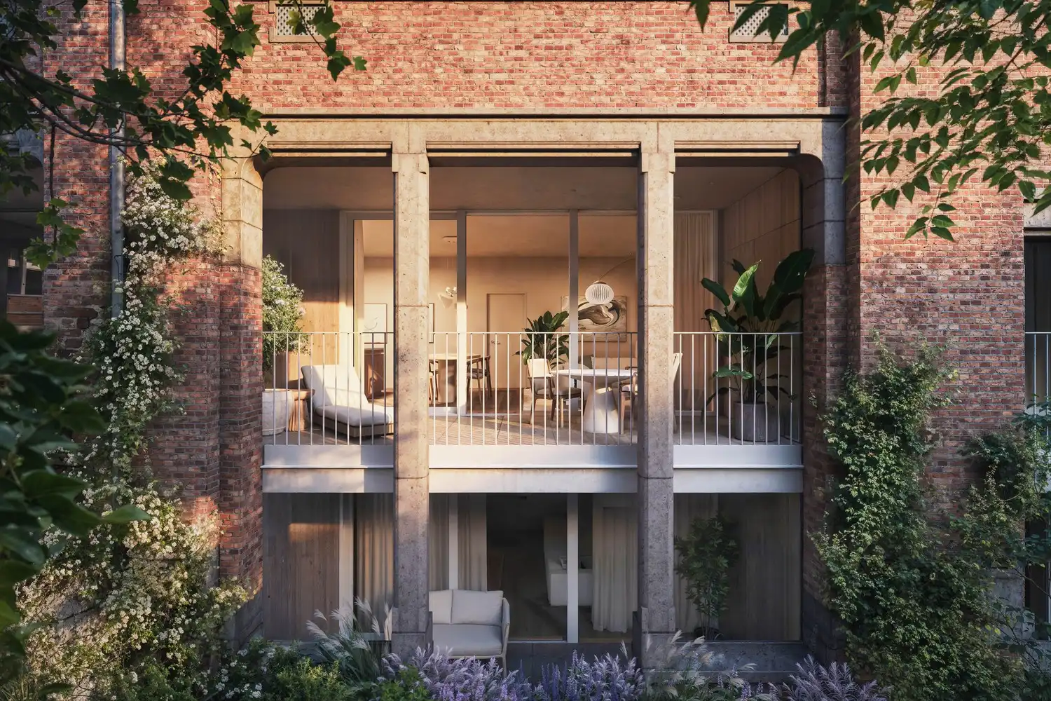 Appartement met ruim terras op de tweede verdieping in De Scholier foto {{pictureIndex}}