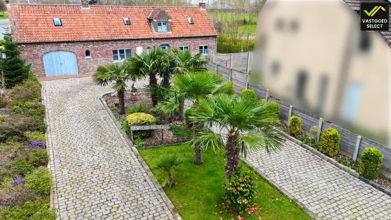 Hoofdfoto van de publicatie: Woning met grote weide op perceel van 5.175 m2 met 3 slaapkamers in Maldegem