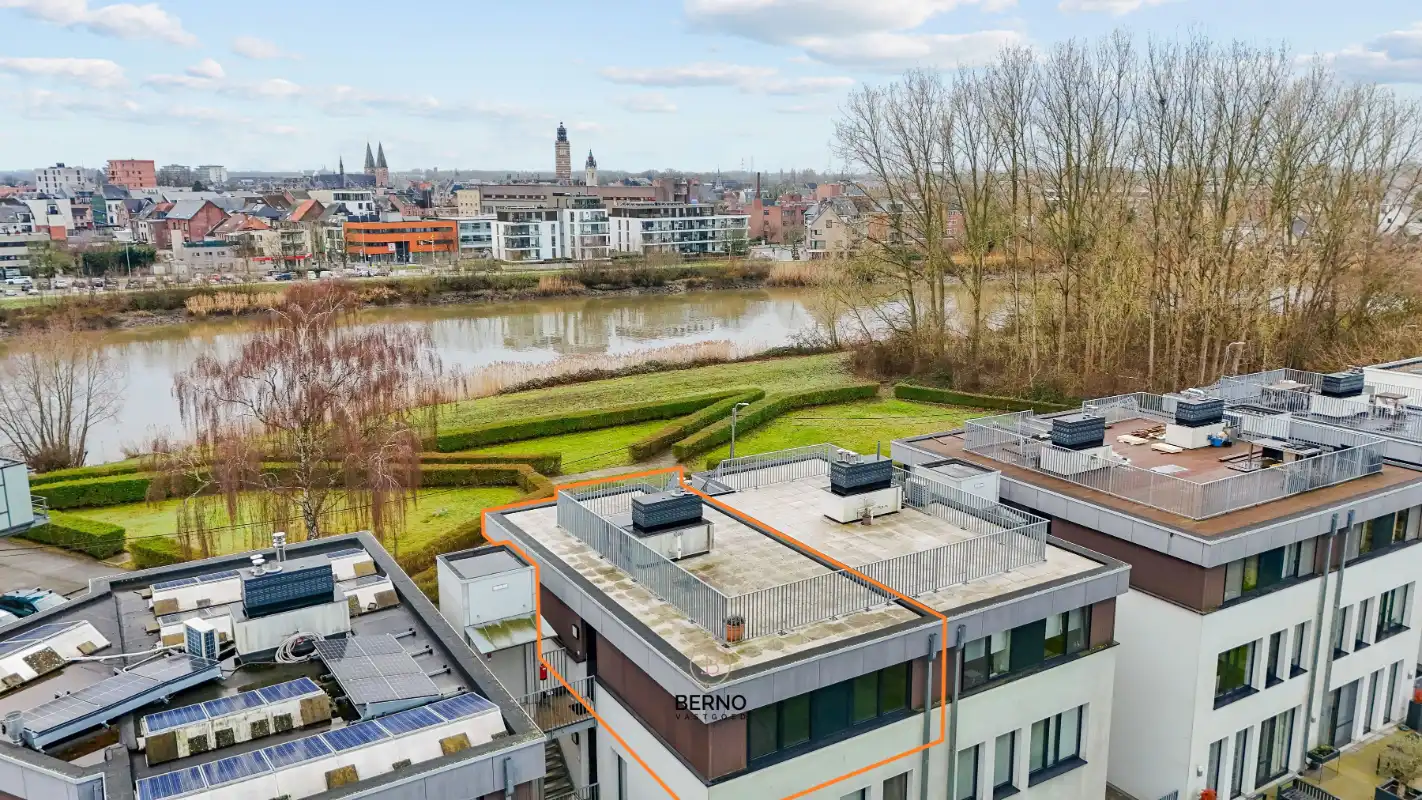 Knap appartement met panoramisch zicht op de Schelde foto 13
