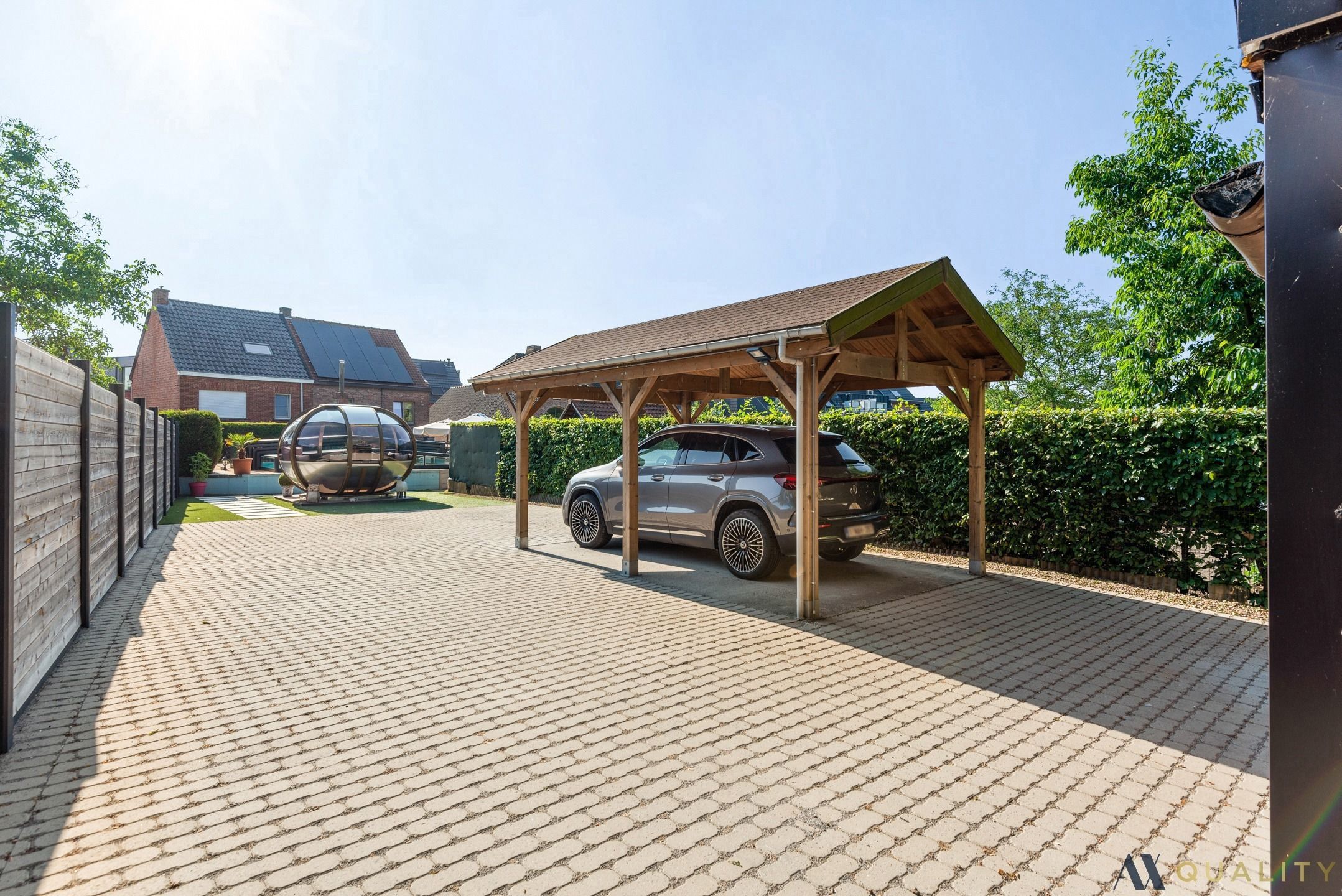 HOB met zwembad nabij Bornem centrum foto 5