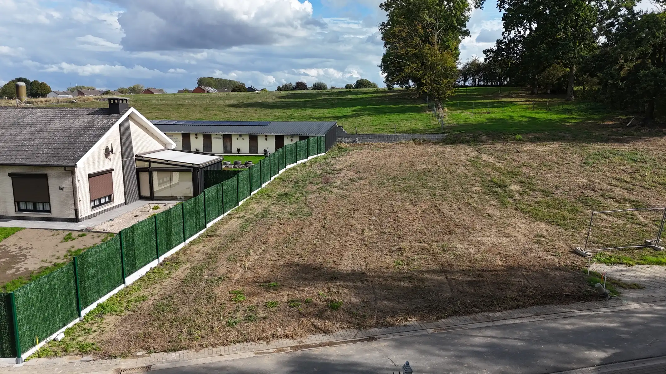 Bouwgrond open bebouwing op rustige ligging in Aspelare foto 2