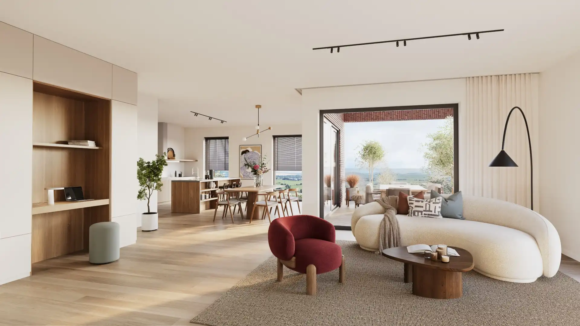 Ruim 3-slpk penthouse met groot terras foto {{pictureIndex}}