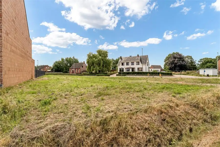 Leuk perceel voor halfopen bebouwing op 07a 79ca foto 3