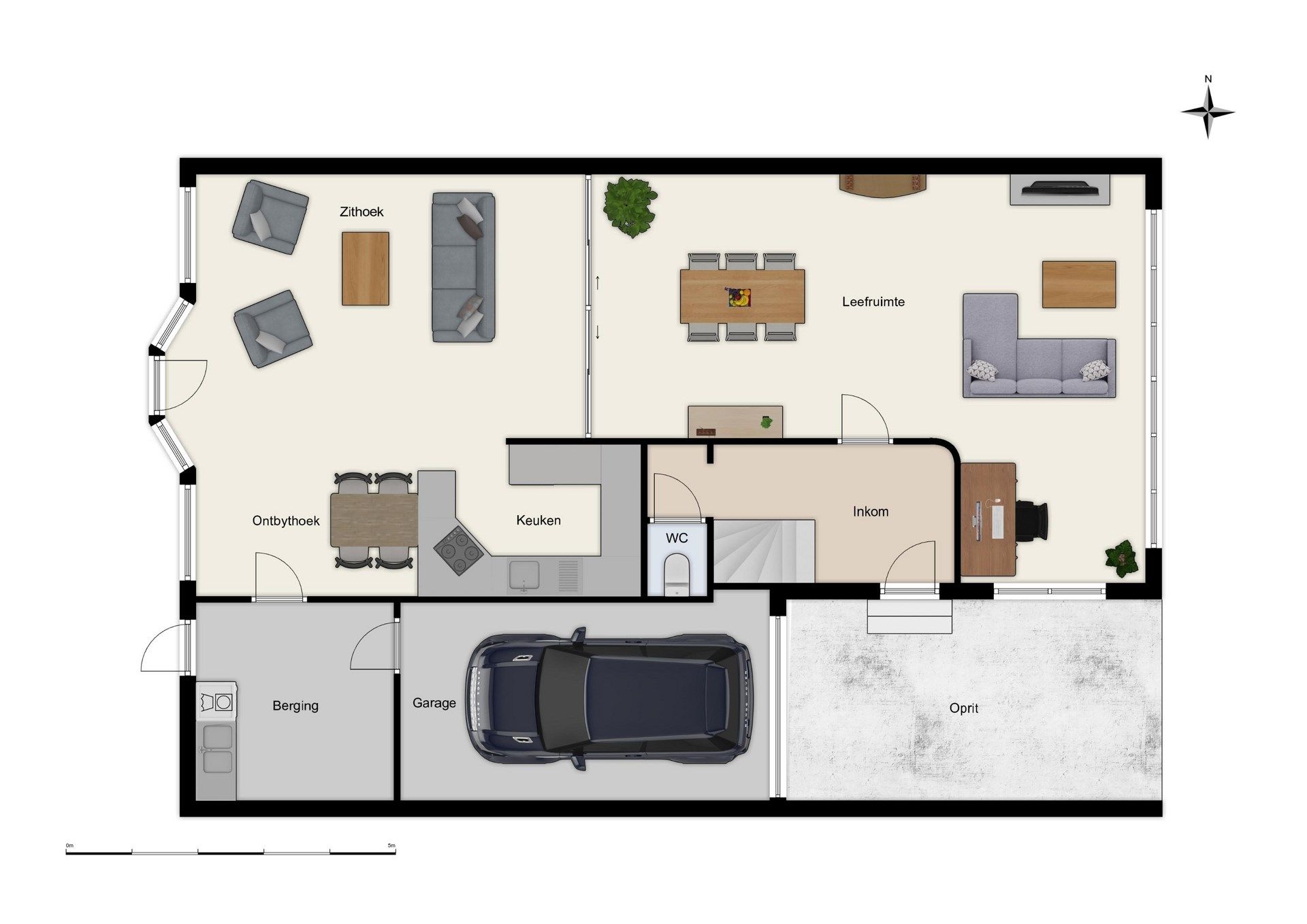 Instapklare gezinswoning met 3 slaapkamers nabij het centrum foto 33