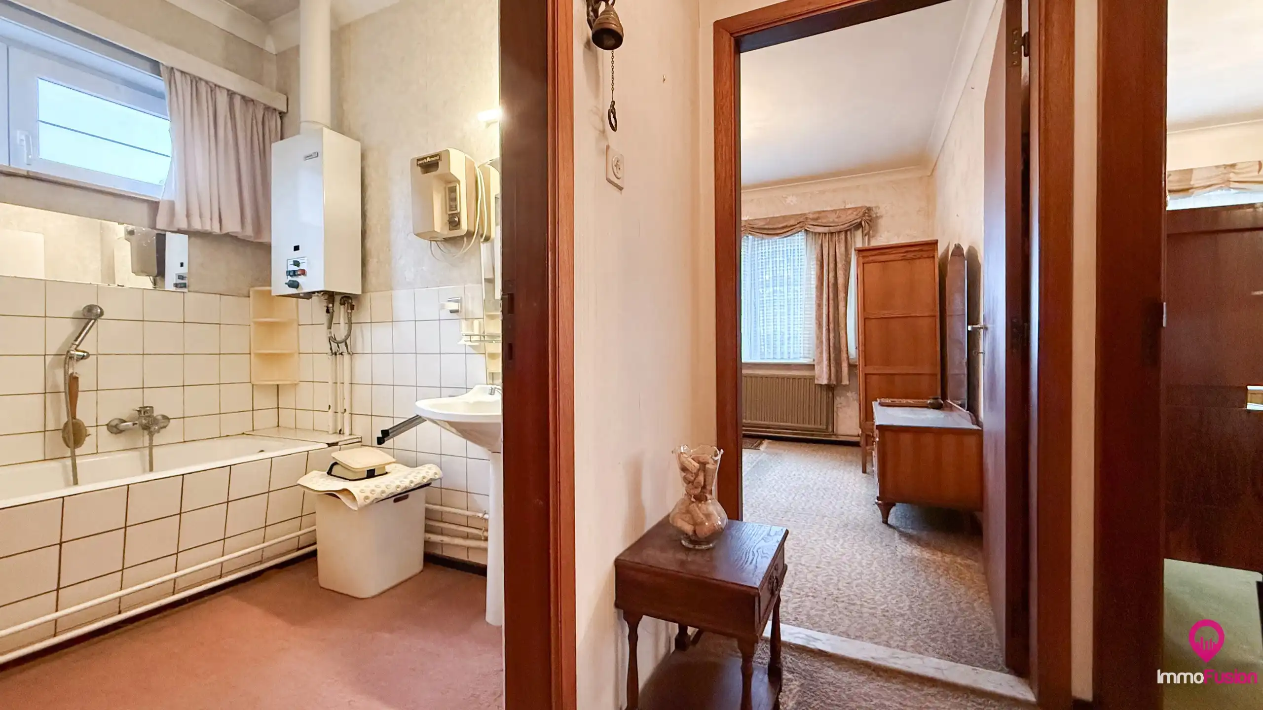 Bungalow met grote werkplaats en weide op 42 are in Alken foto 8