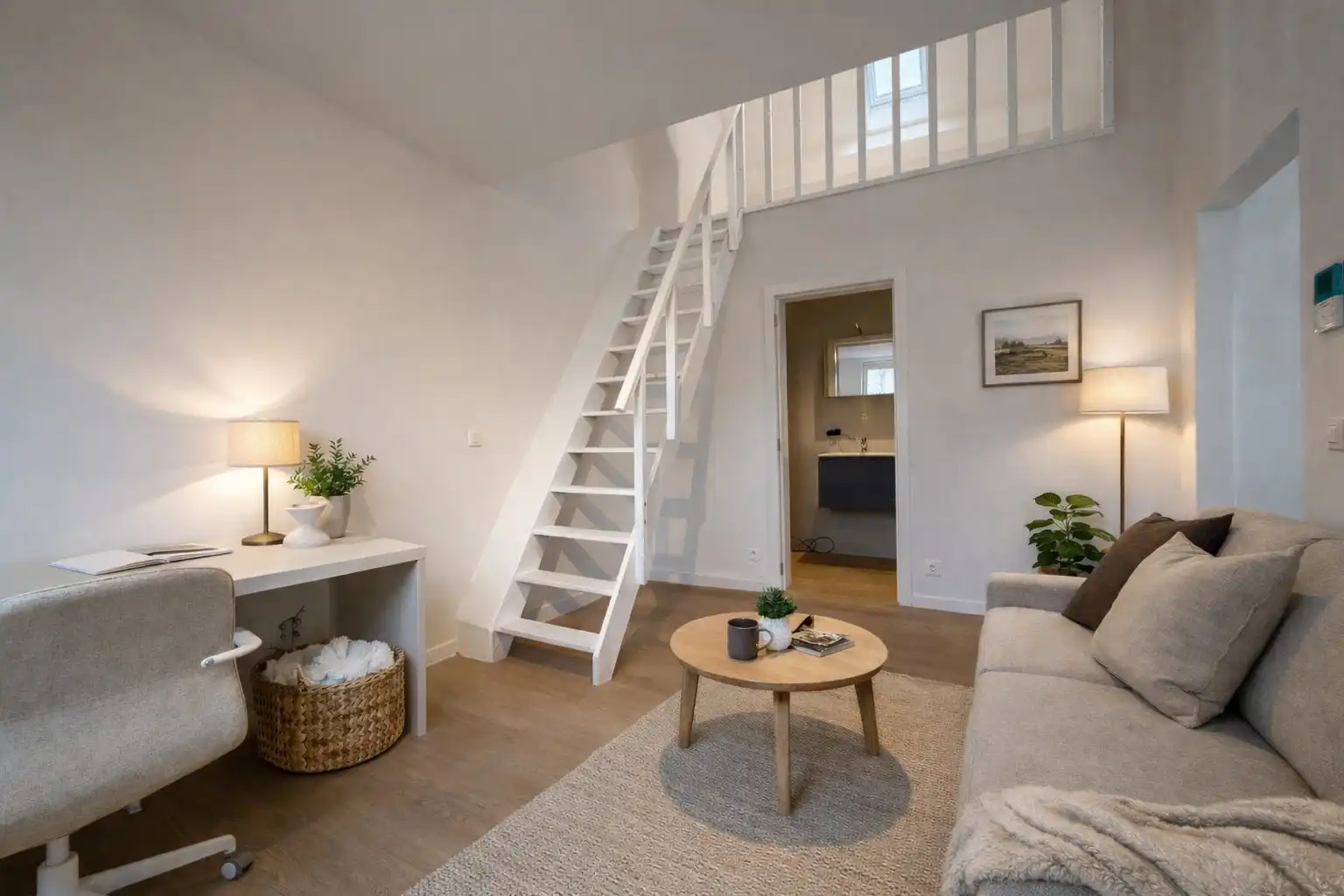 Volledig vernieuwde studentenkamer meet eigen sanitair foto {{pictureIndex}}