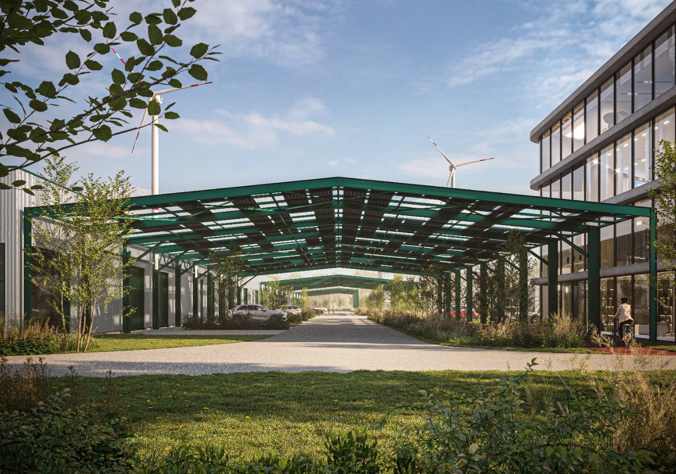 THE SHEDS KMO-UNIT 20 - CENTRAAL  GELEGEN KMO-UNITS TE HASSELT foto 3