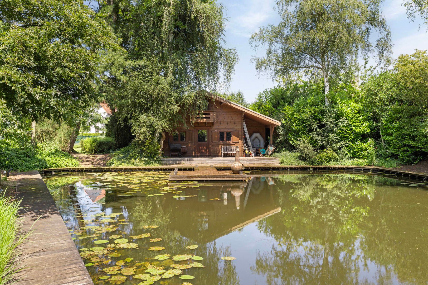 Buitengewone woning met prachtige tuin en zwemvijver. foto 43