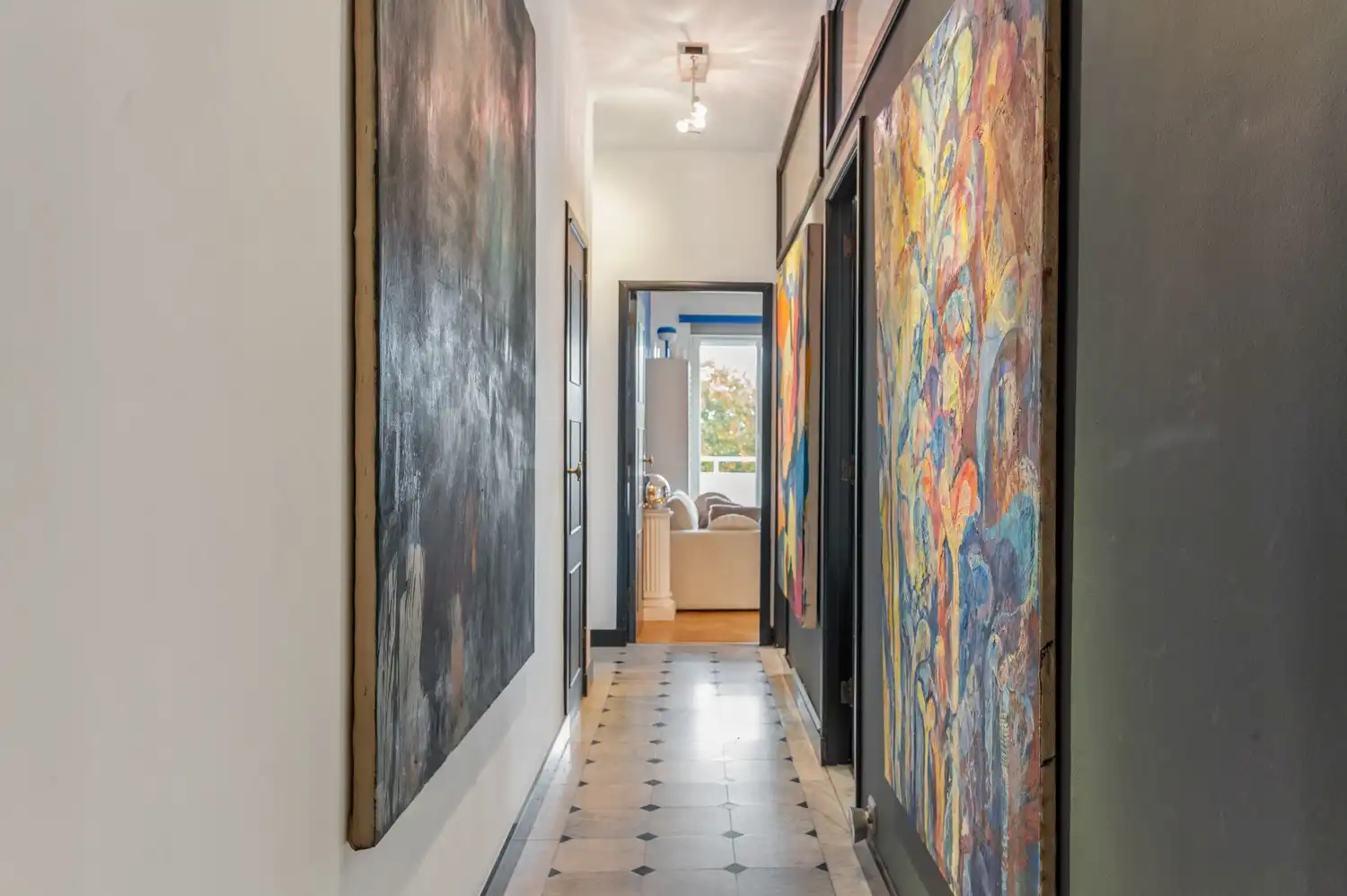 Uitzonderlijk art-deco penthouse met panoramisch uitzicht op het Albertpark foto 13