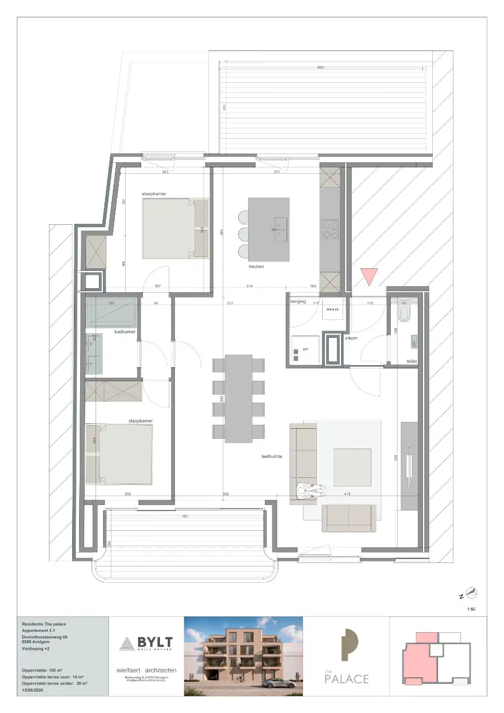 Residentie "The Palace", comfortabel wonen in het centrum van Avelgem foto 7