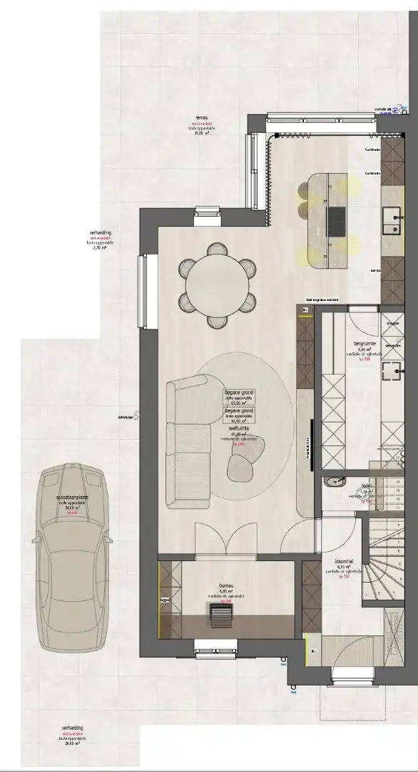 Halfvrijstaande nieuwbouwwoning (Casco plus) foto 12