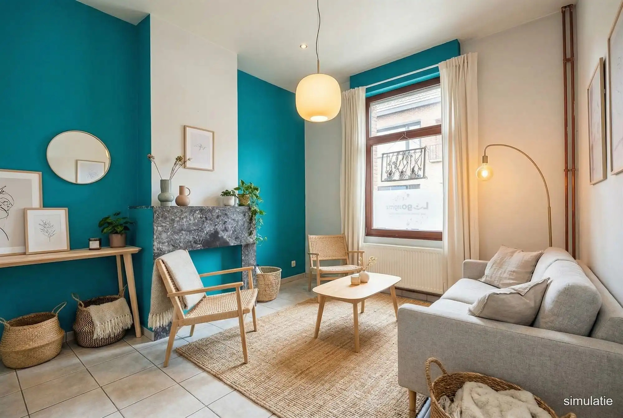 Charmant huis met twee slpks en leuke tuin foto 3