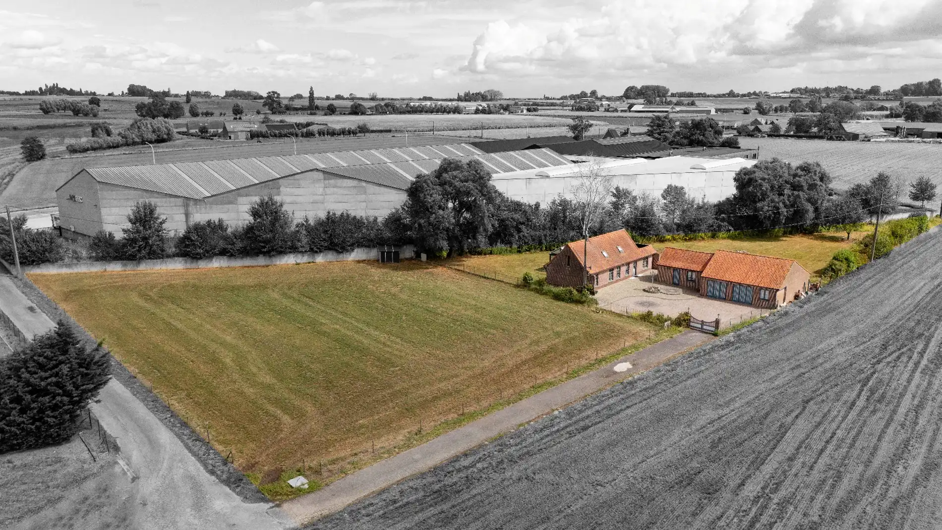 Hoofdfoto van de publicatie: CHARMANTE ALLEENSTAANDE WONING MET BIJGEBOUWEN EN WEILAND 