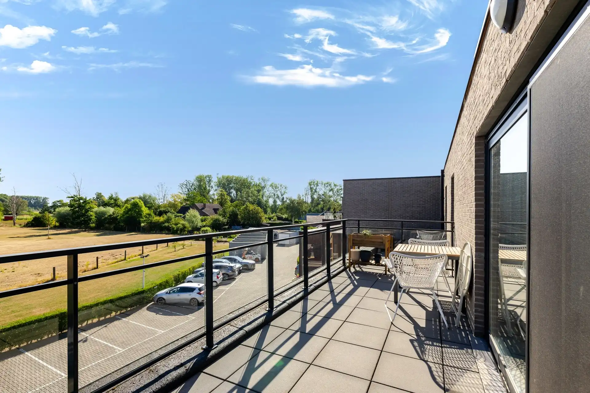 Penthouse met 3 slaapkamers, dressing en panoramisch zicht op het groen te Lede foto 18