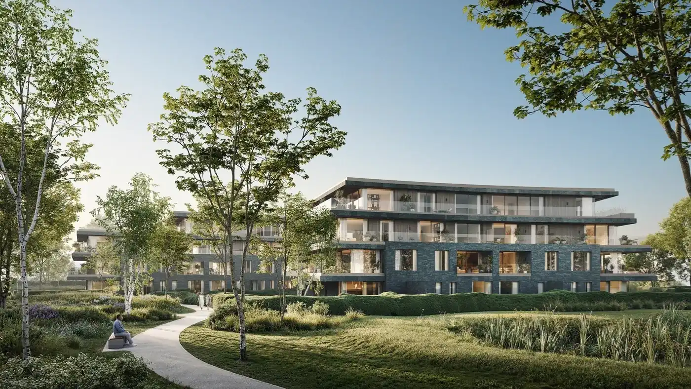 Modern villa-appartement op het gelijkvloers in Schilde - 's-Gravenwezel met 2 slaapkamers, hoog afwerkingsniveau, bewoonbare oppervlakte 142m² en 35m² terras foto 2