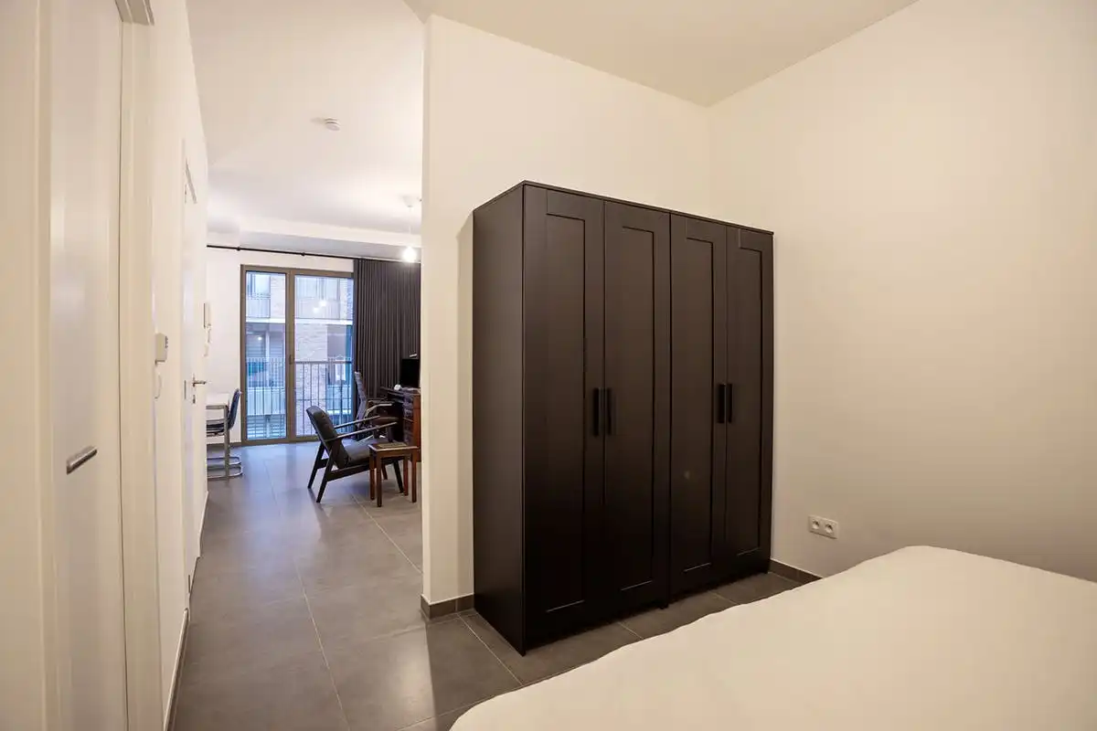 Instapklaar 1-slaapkamer appartement in Quartier Bleu foto 9