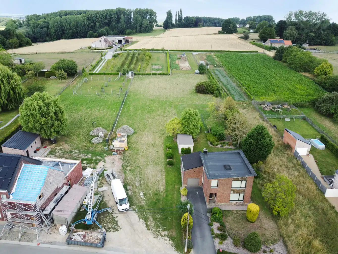 immo DAVID stelt voor: bouwgrond met achterliggende tuin foto 15