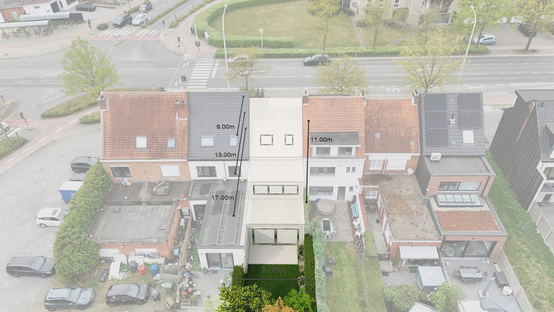 Strategisch gelegen grond 437 m² vlakbij centrum Brasschaat foto 4