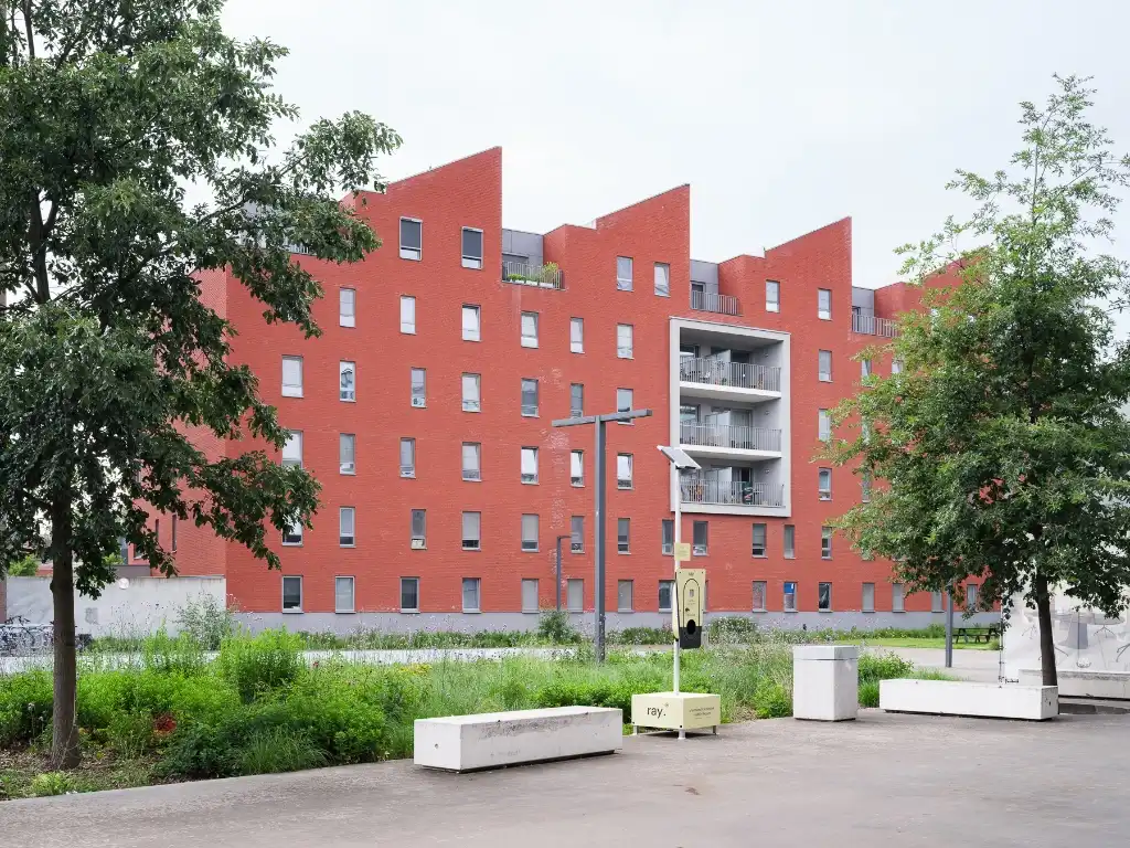 Lichtrijk appartement met ruim zonneterras en open groen zicht op toplocatie aan Dok Noord. Mogelijkheid aankoop autostaanplaats! foto 18