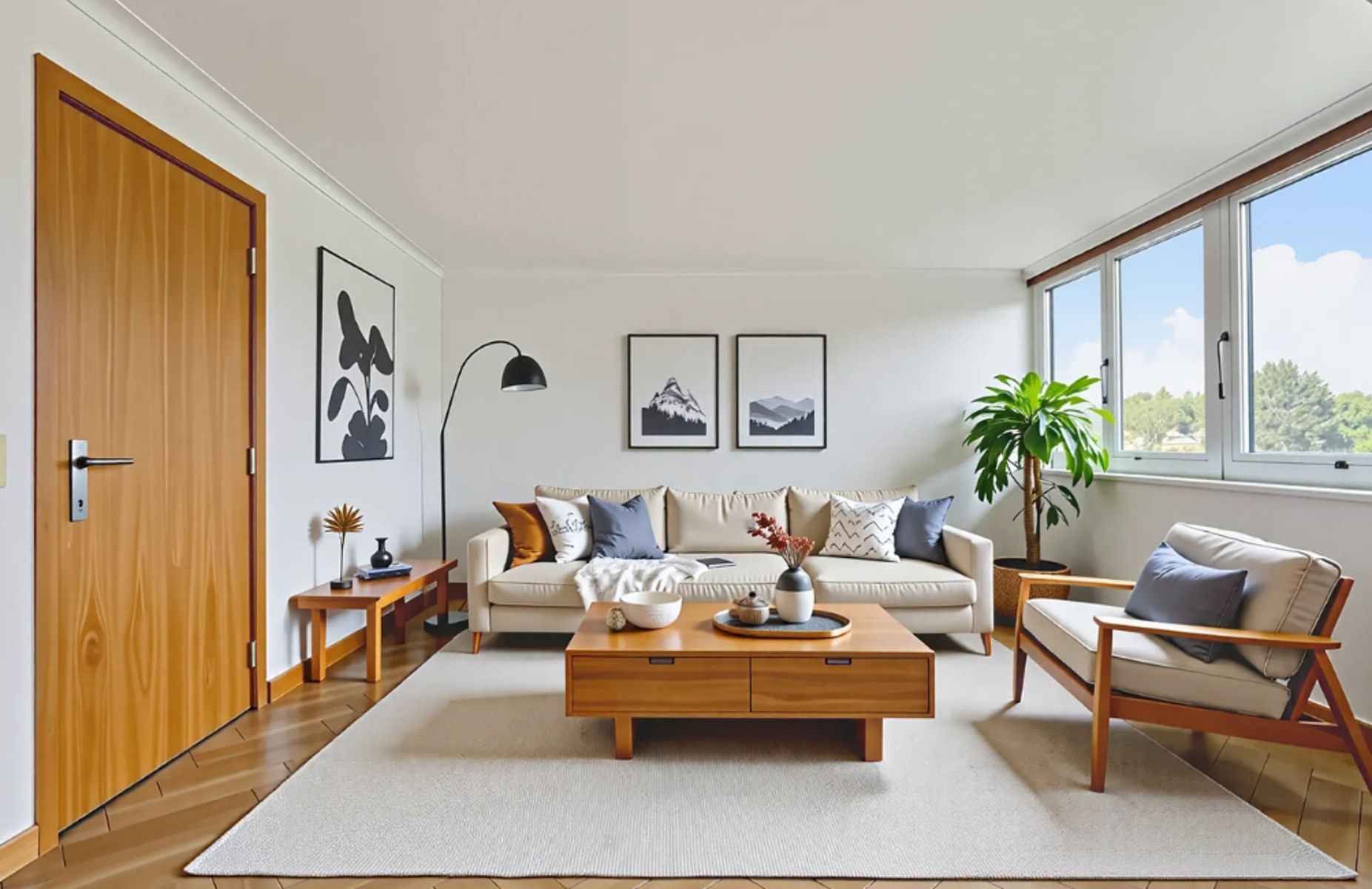 Appartement met 2 slpk en terras foto 3