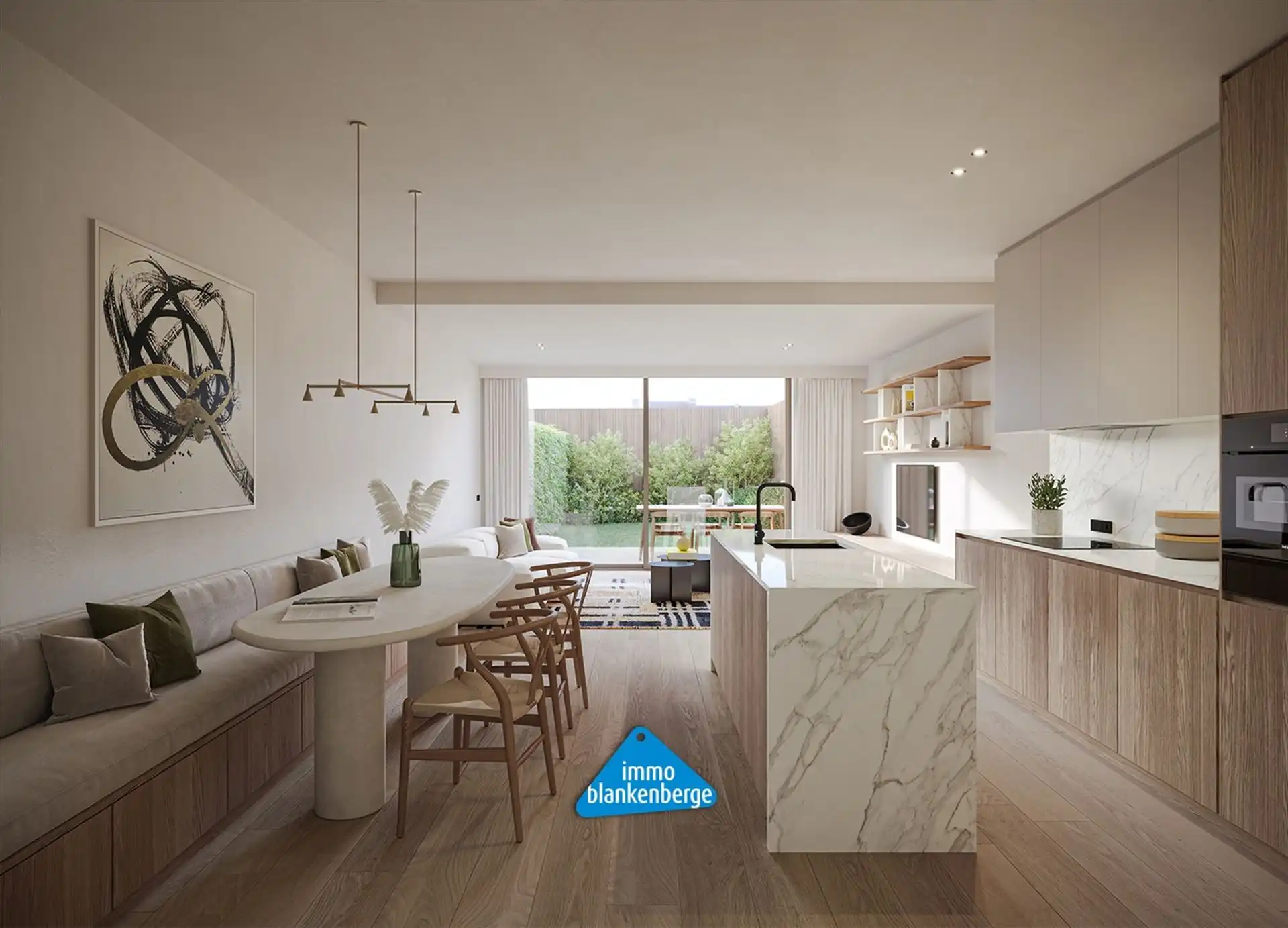 2 Slaapkamer appartement met een ruime tuin foto 2