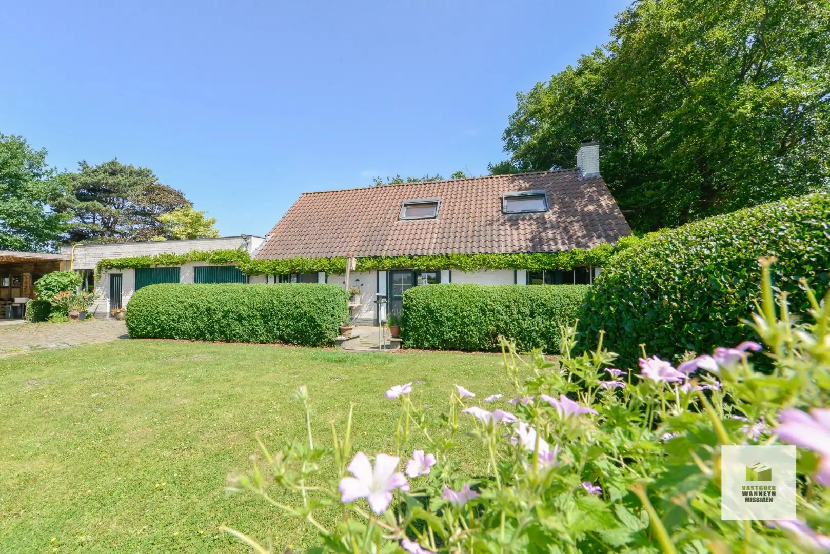 Idyllisch gelegen woning op 3.928 m2 met natuurlijke zwemvijver en 360° vergezicht foto 10