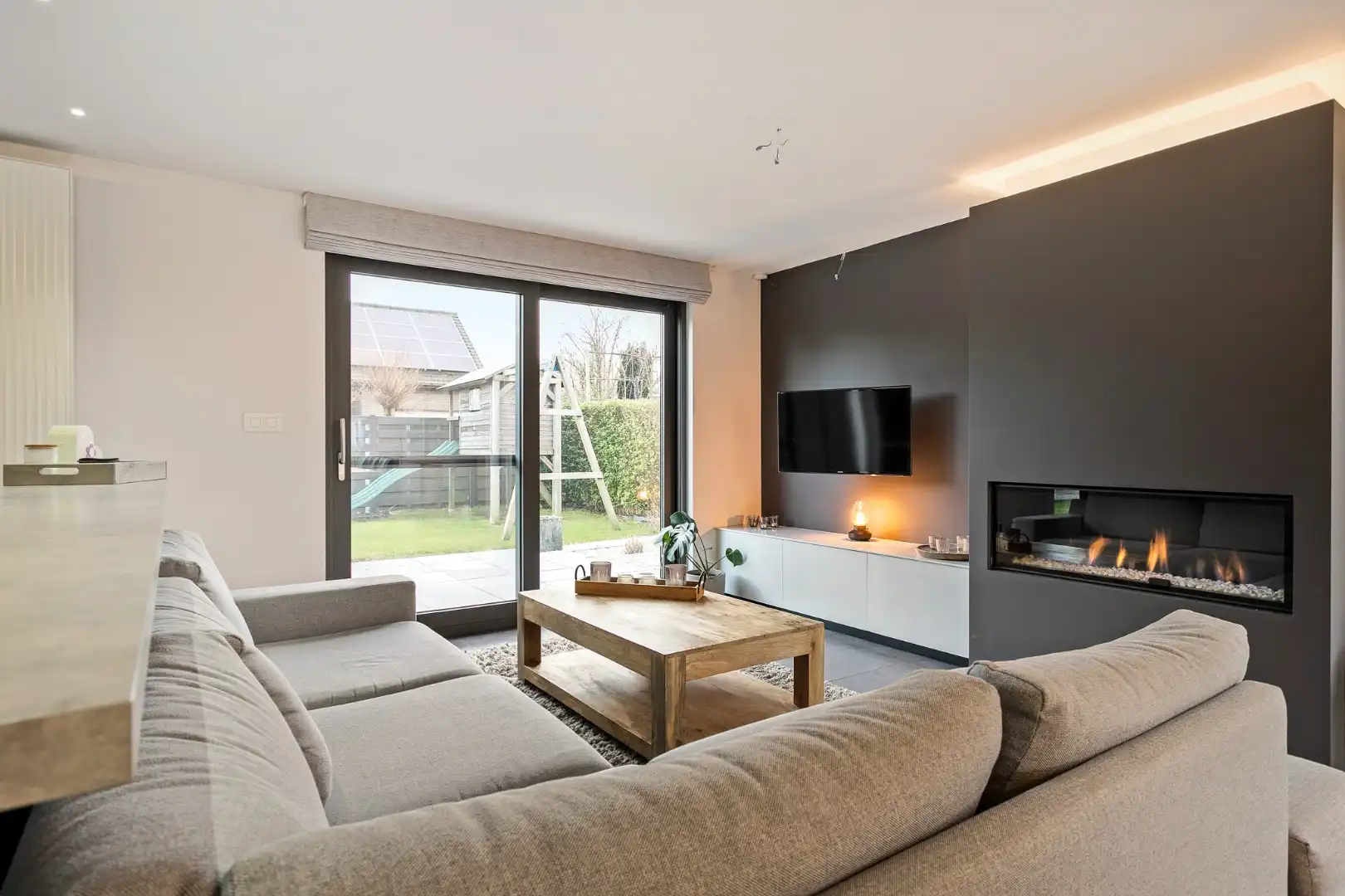 Villa met 3 slaapkamers, bureau, garage en afgesloten tuin in Sleidinge foto 4