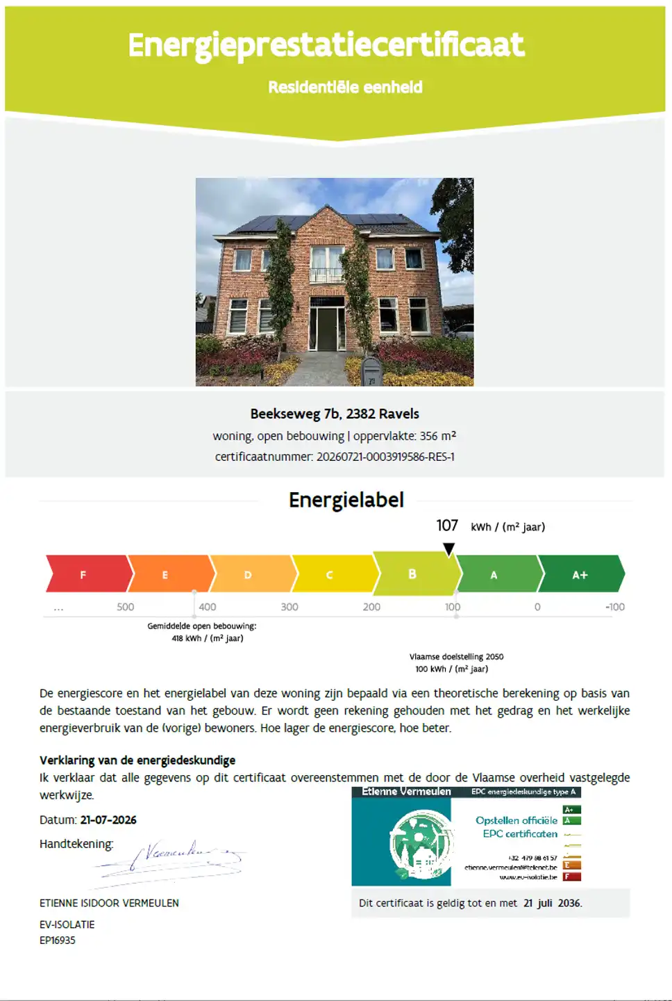 Villa met 6 slpk. 2 badk. en garage op 900m² nabij NL grens. foto 32