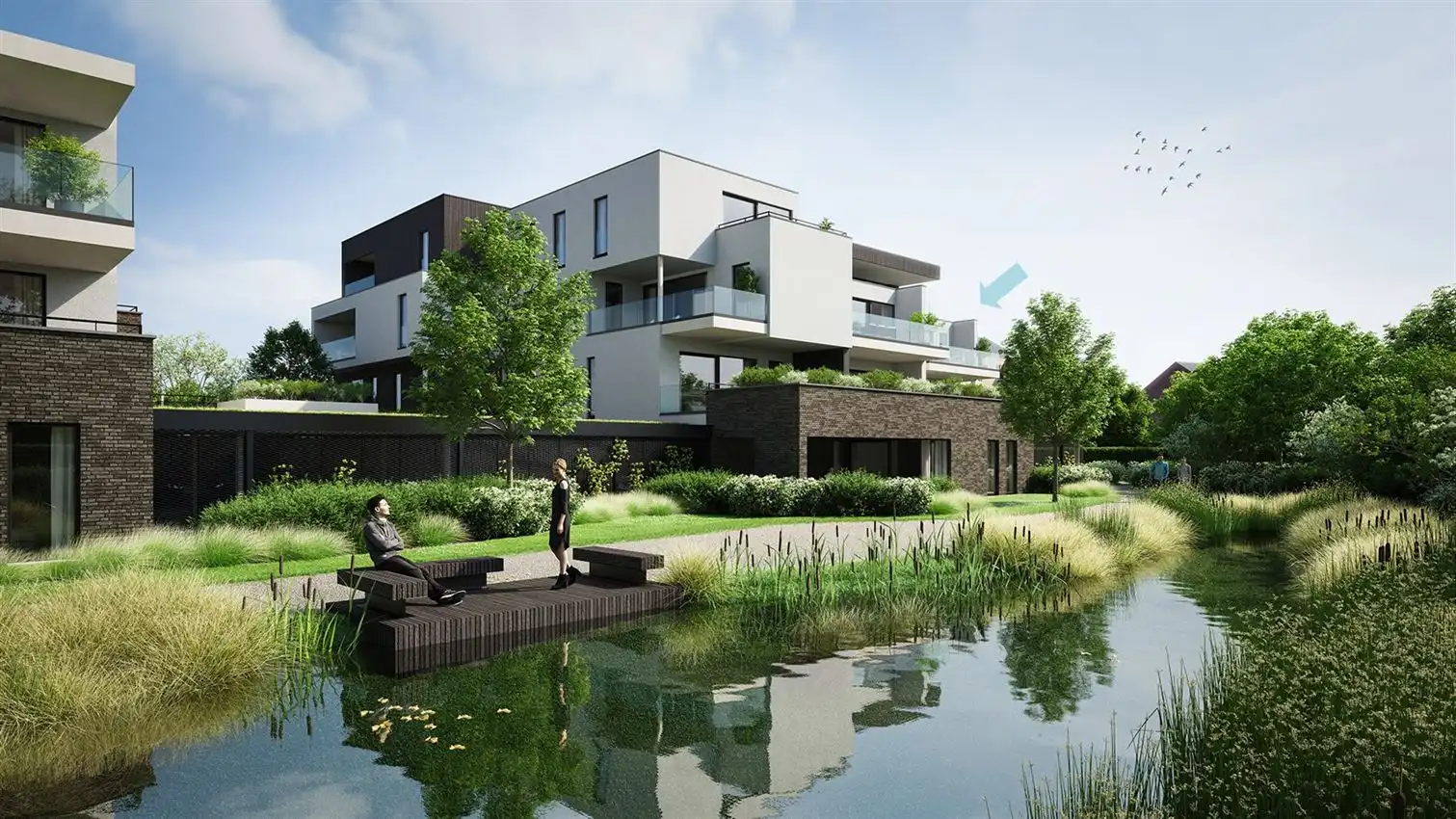 3slk-appartement met zuidterras  foto 6