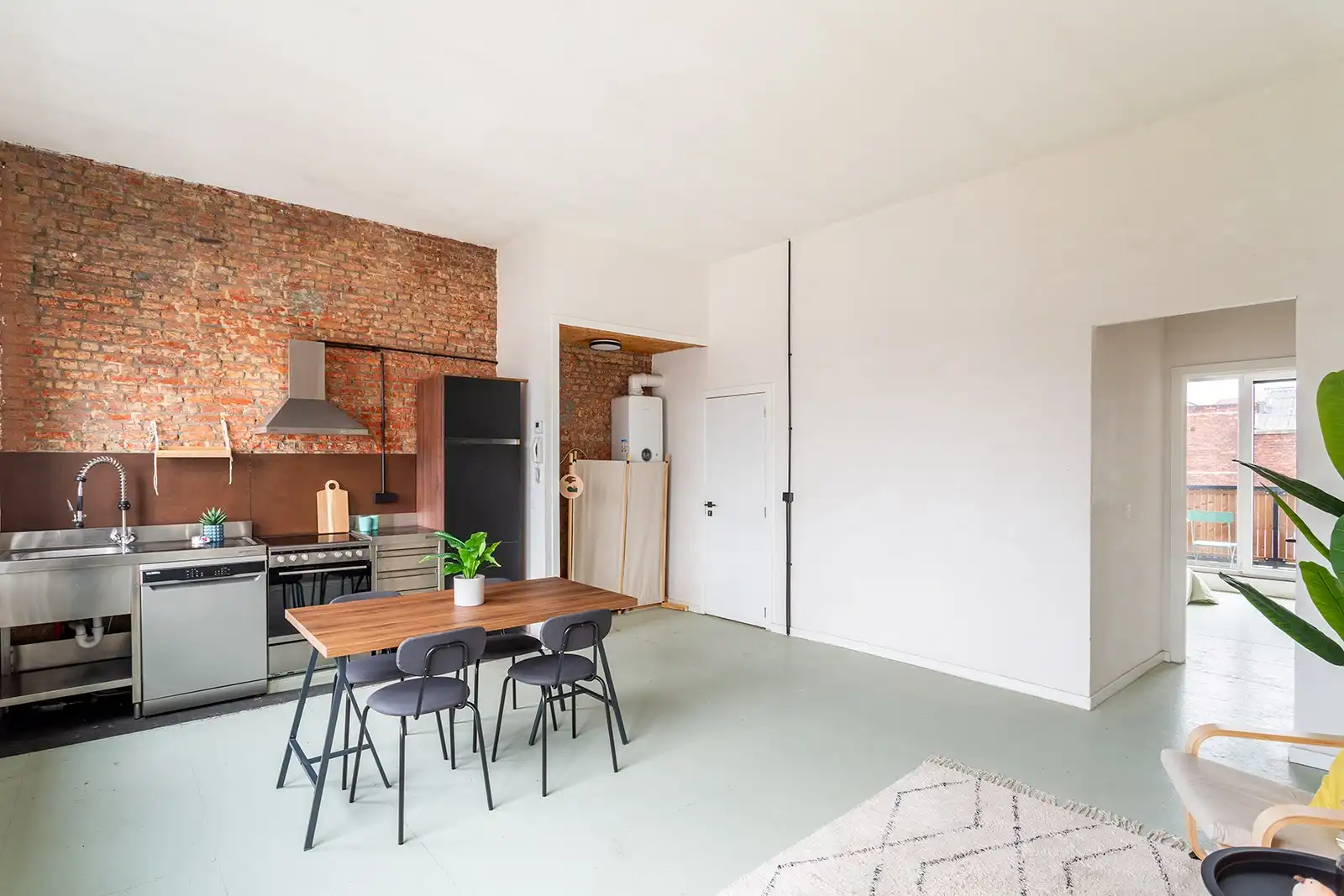 Charmant, energiezuinig appartement met terras! foto 12