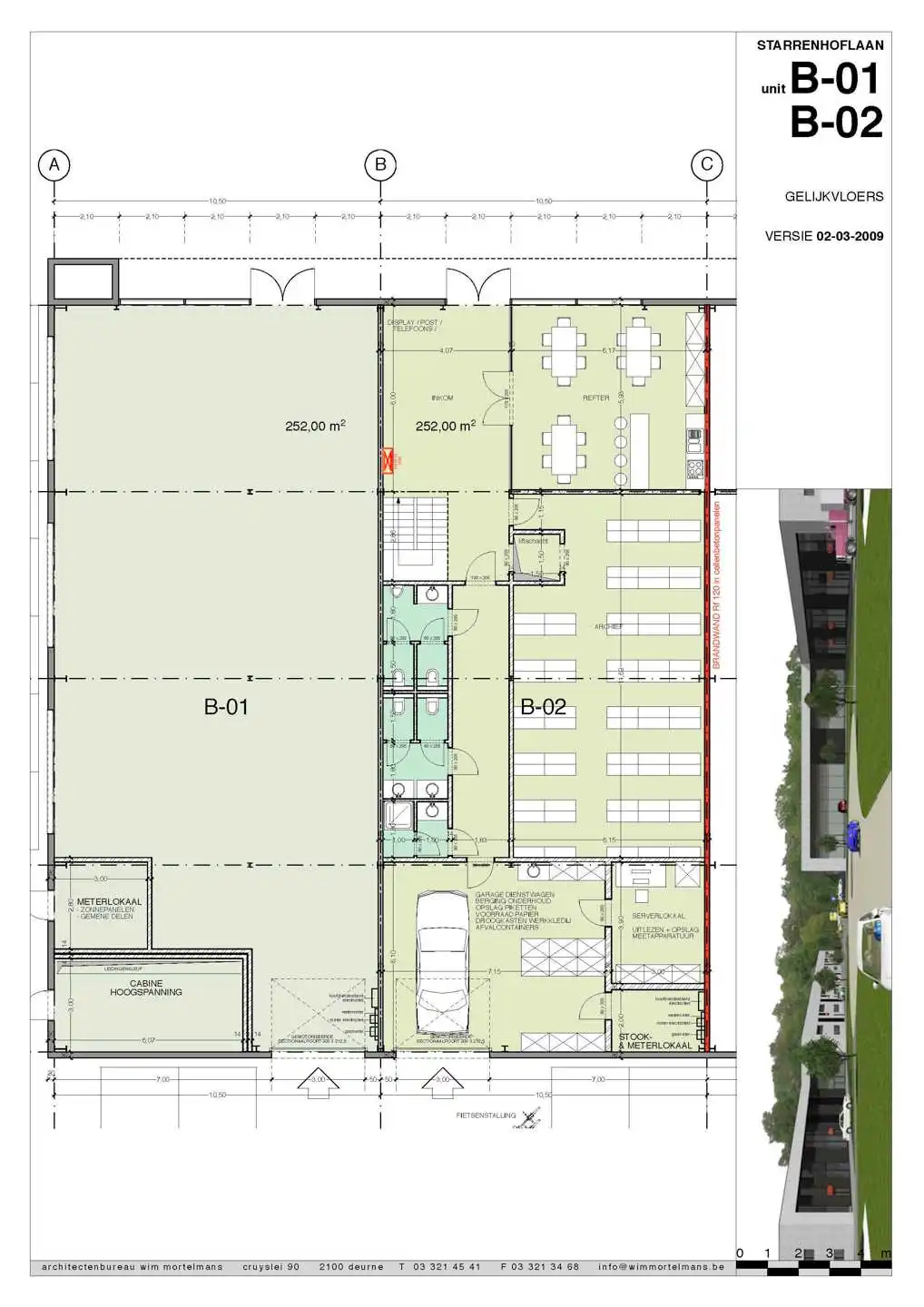 KANTOOR TE HUUR OP UITSTEKENDE LIGGING IN KAPELLEN – STARRENHOFLAAN 44 foto 5