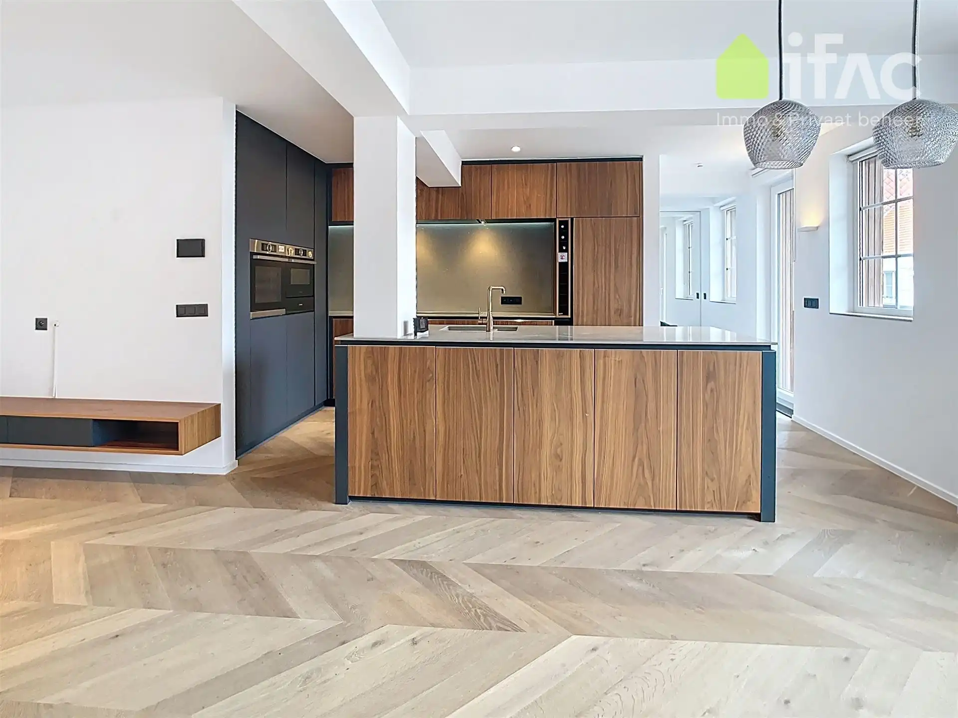 Prachtig, energiezuinig, luxe appartement m 2 slpk + garage foto 2