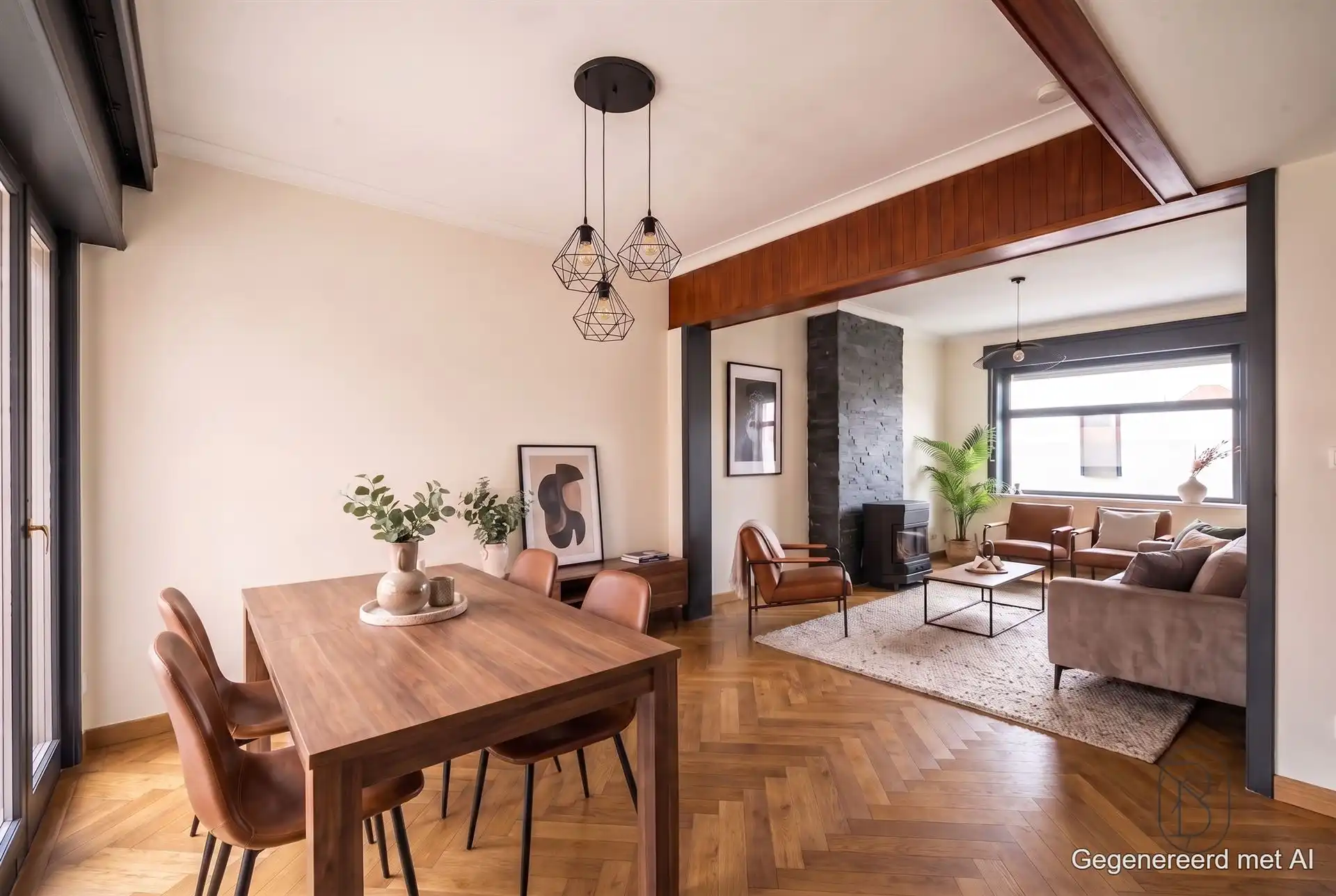 Te renoveren woning met 3 SLK, stadstuin en veel potentieel foto 2
