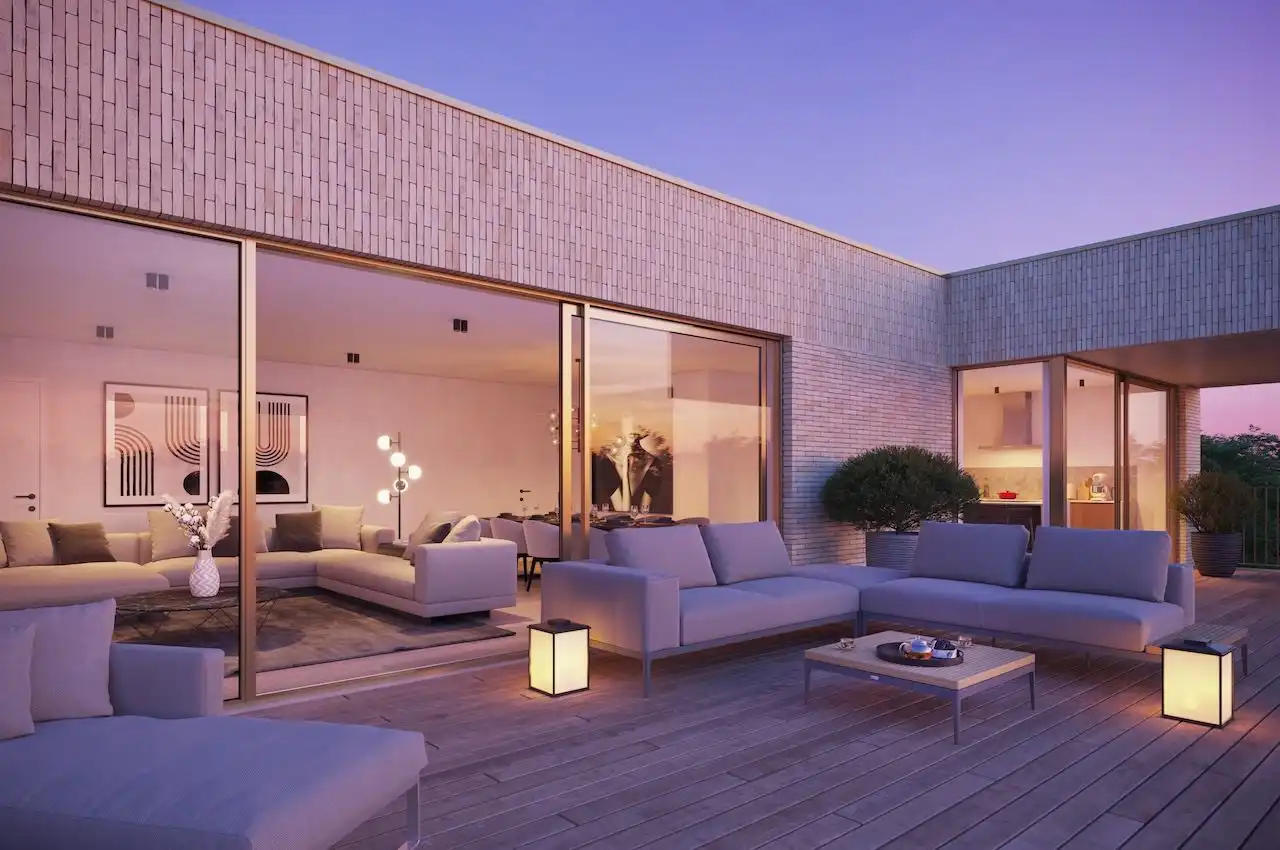 Nieuwbouw app (117m2) met 3 slk en ruim zuidgericht terras (22,5m2) foto 9