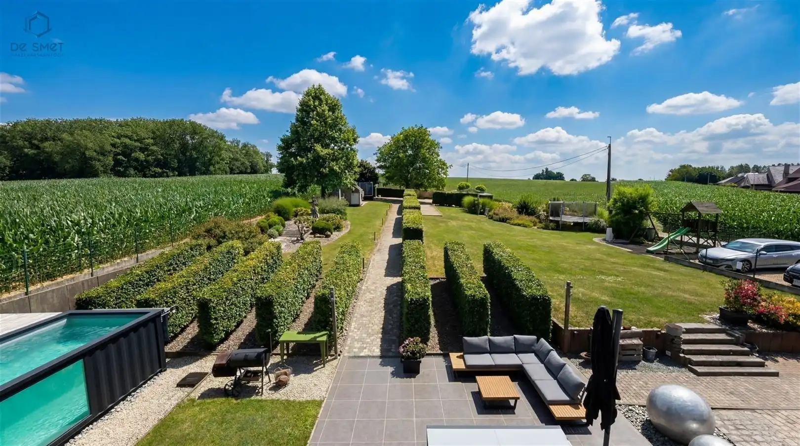 Exclusief domein te koop Instapklare privéwoning met erkende 4-sterren vakantiewoning op toplocatie in Geraardsbergen foto 17