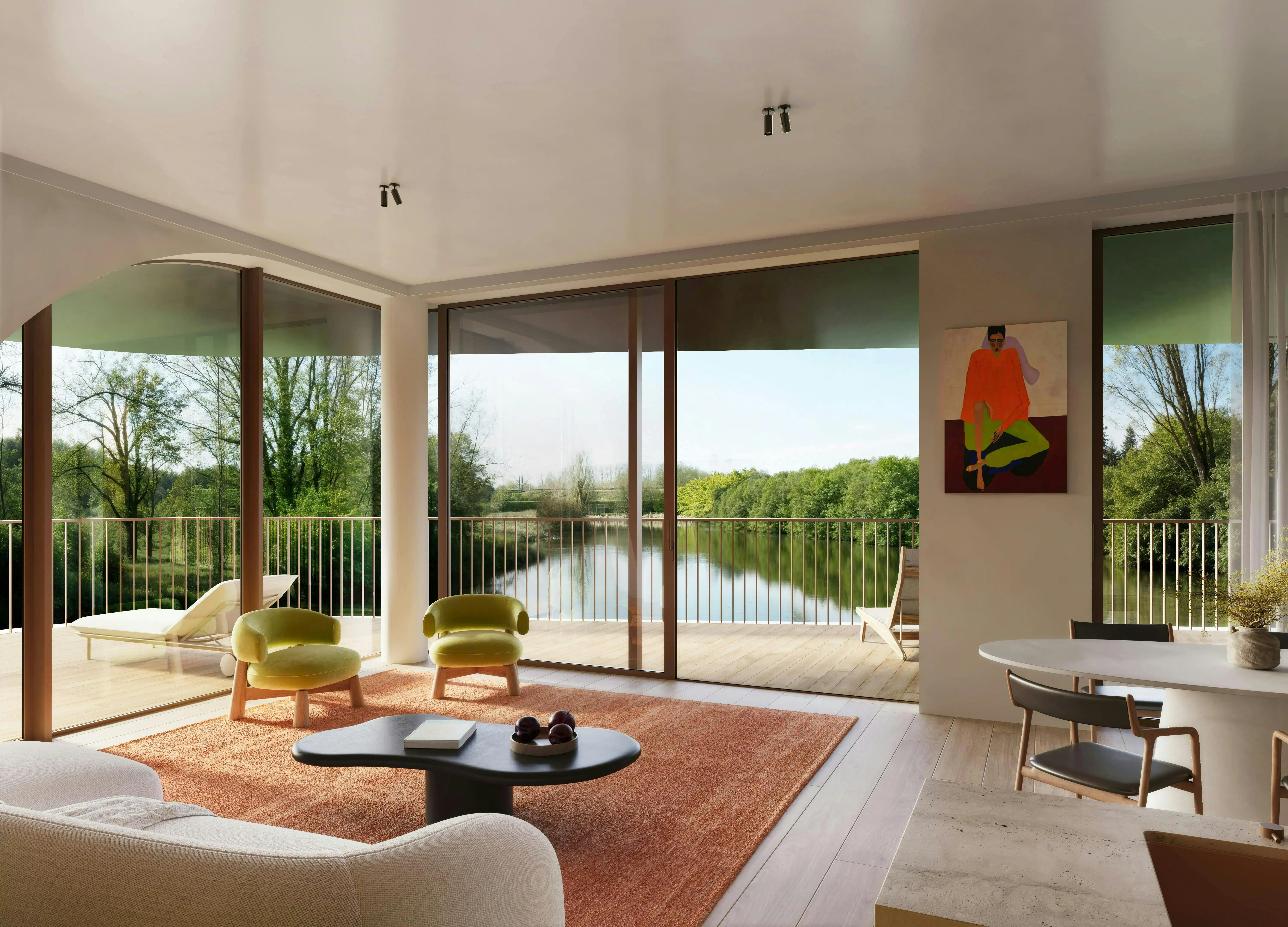 Exclusief wonen aan de Leie met uitzonderlijk terras (29m²)! foto 4