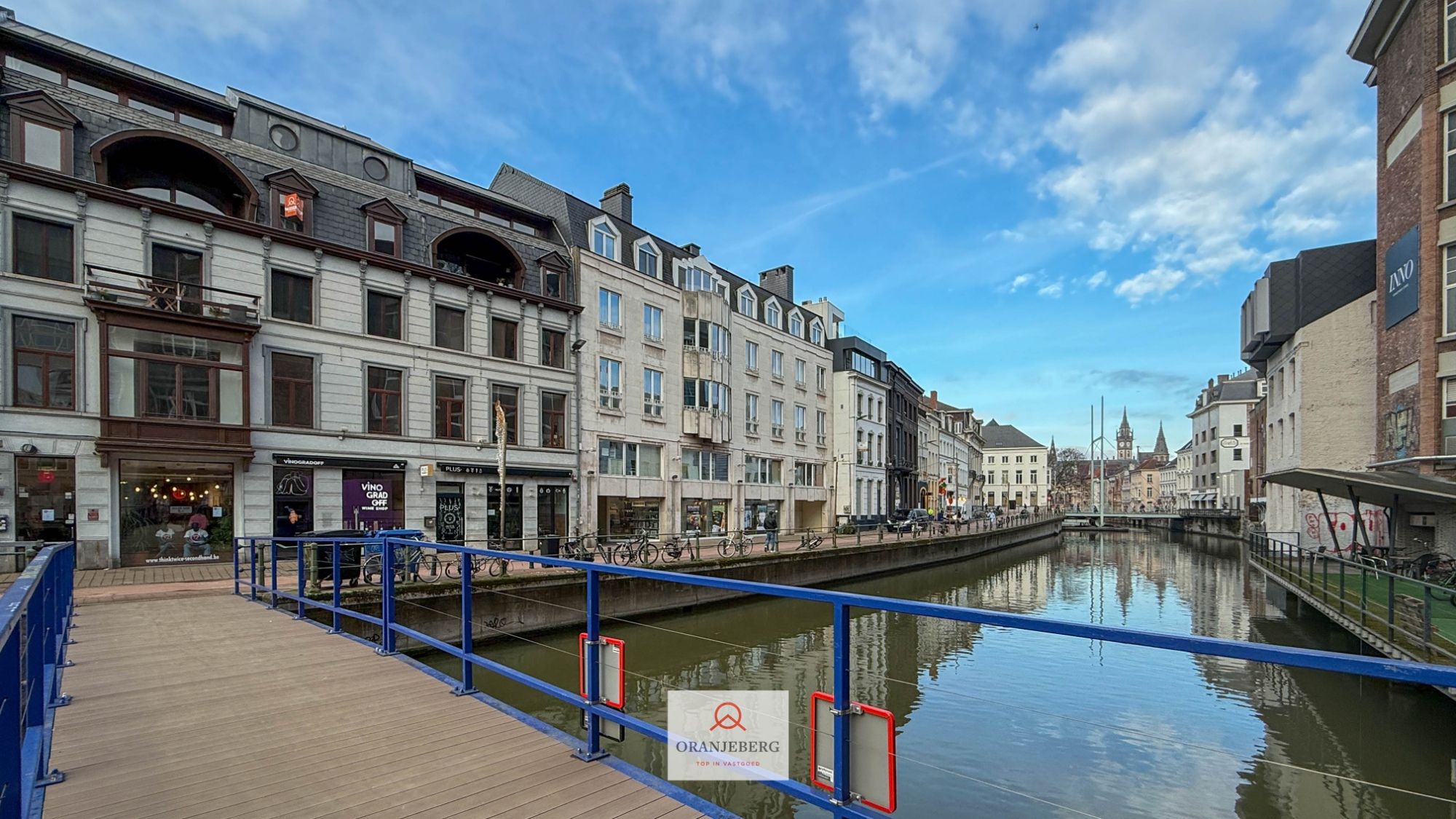 Ruim 1 slaapkamerappartement met uitzicht op de Leie foto 28