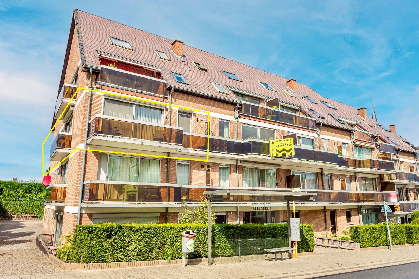 Energiezuinig appartement 2 slpk, terras en garagebox foto {{pictureIndex}}