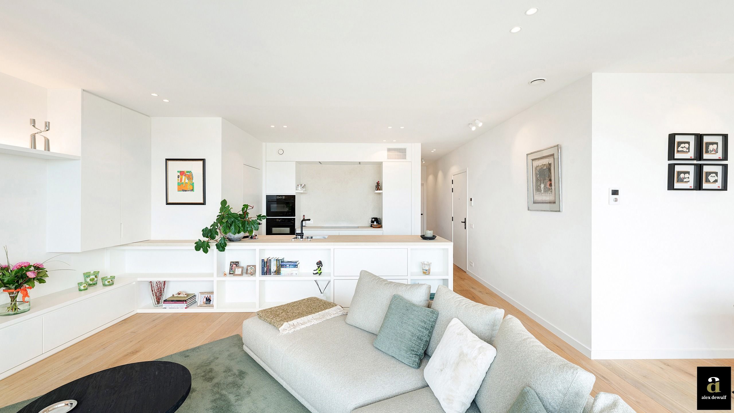 Exclusief zongericht  ruim appartement met open zicht en dubbele autostaanplaats [Koningslaan]. foto 8