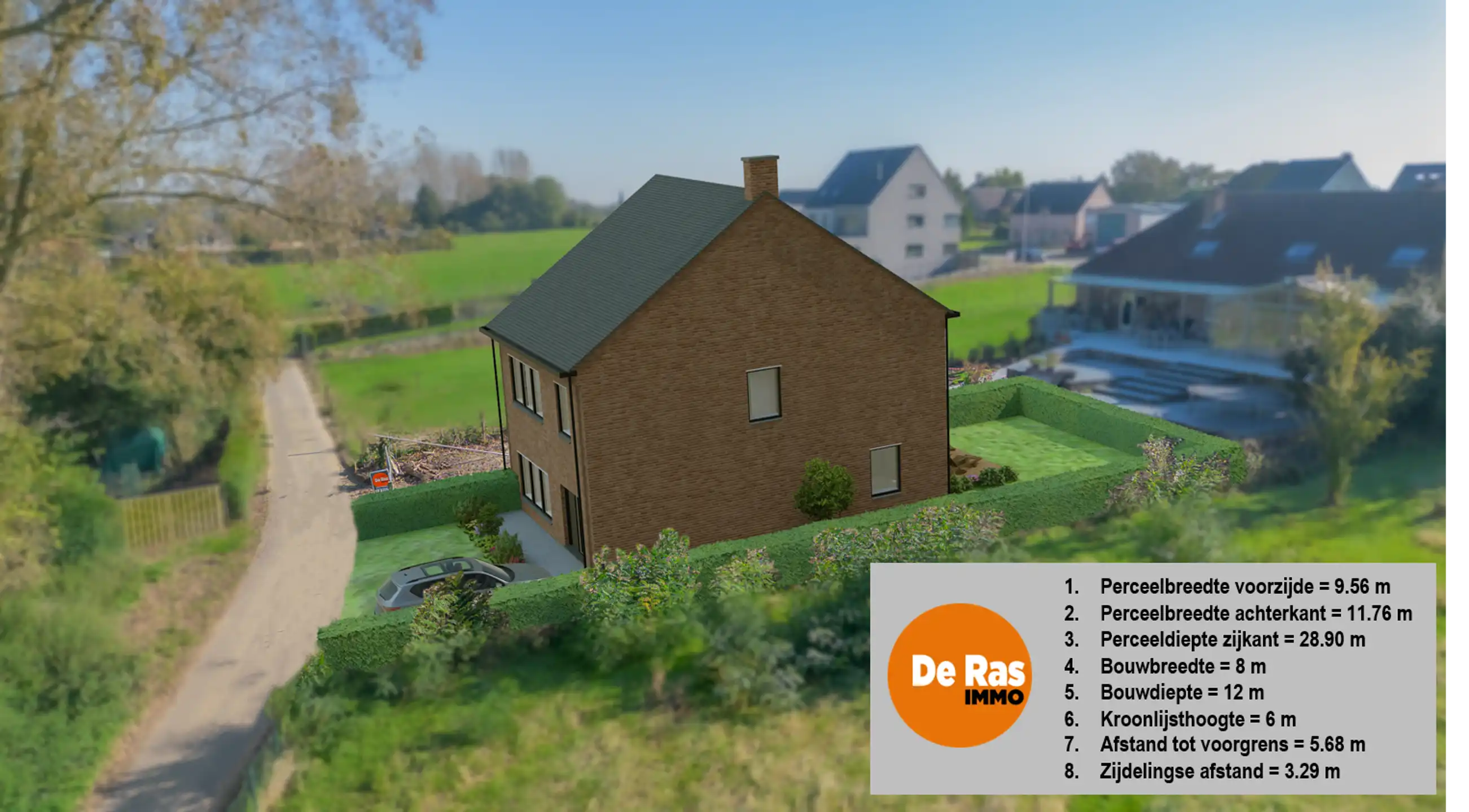 SMETLEDE - Bouwgrond voor HOB op uiterst rustige ligging  foto 2