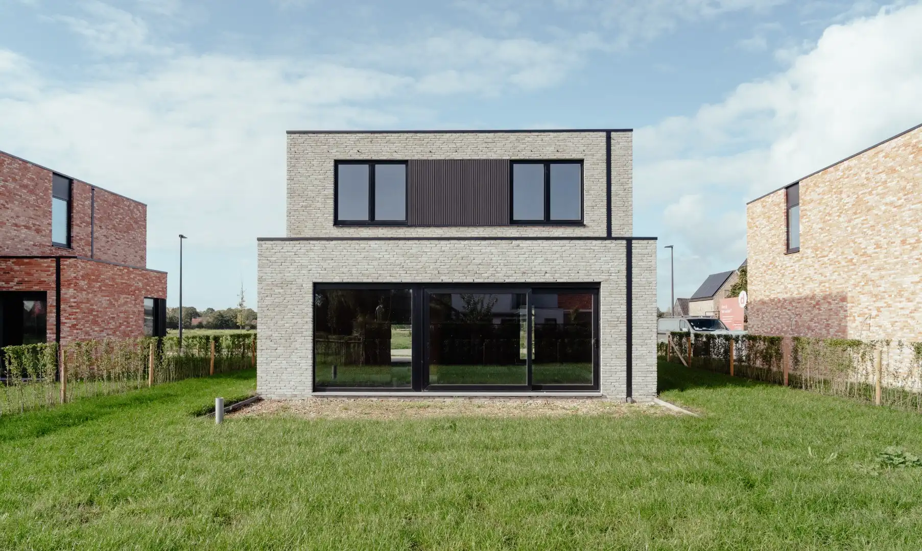 Energiezuinige open bebouwing in nieuwe buurt foto 2