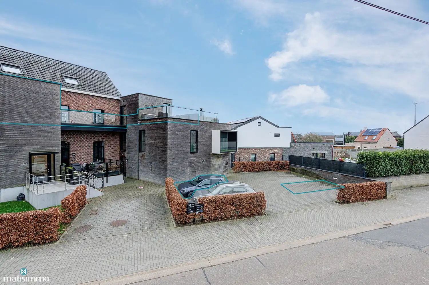 RIANT, INSTAPKLAAR DUPLEXAPPARTEMENT MET 2 SLAAPKAMERS EN 2 AUTOSTAANPLAATSEN IN MOELINGEN foto 26