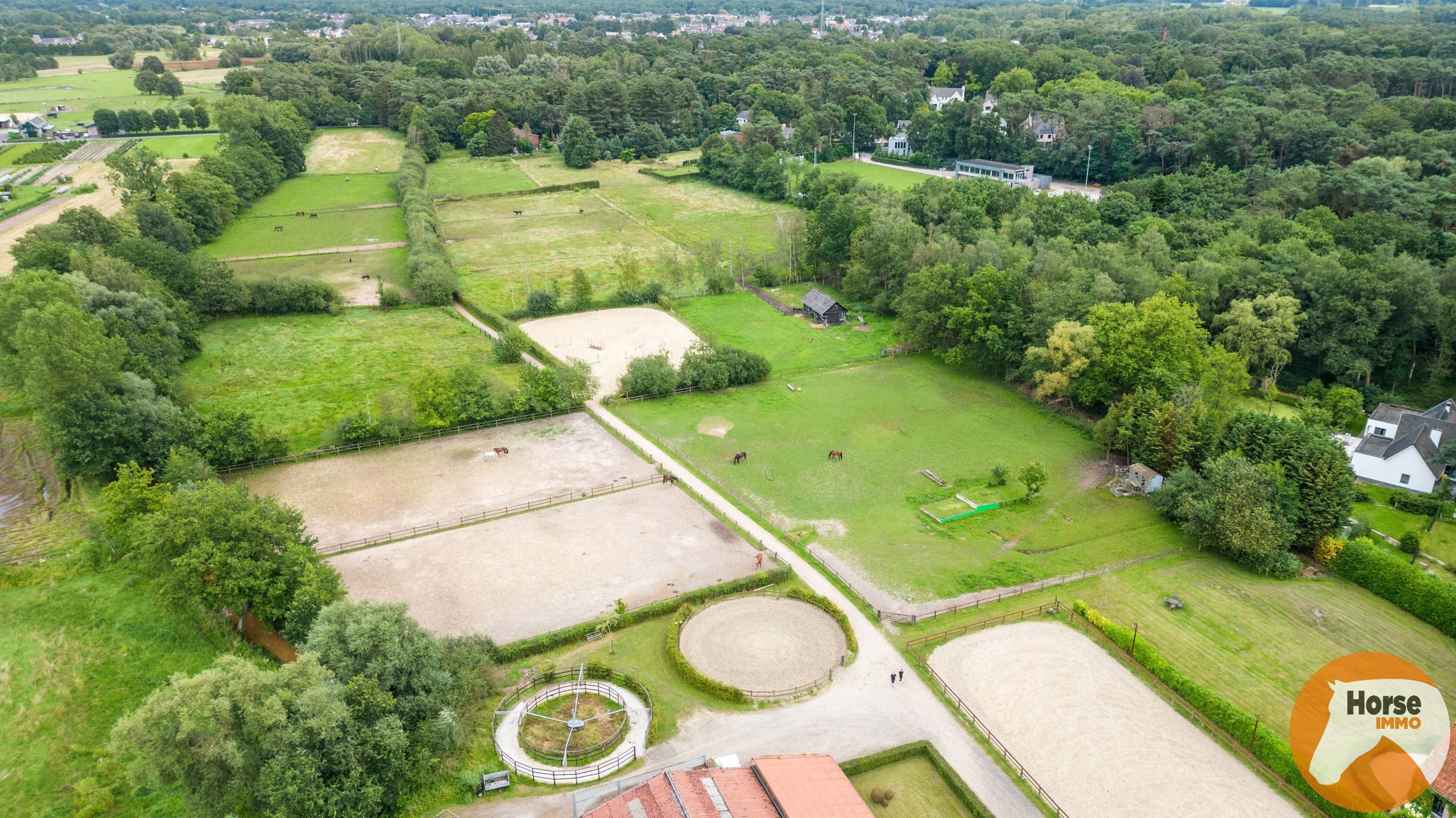 BONHEIDEN- Unieke paardenaccommodatie, landelijke woning 8HA foto 6