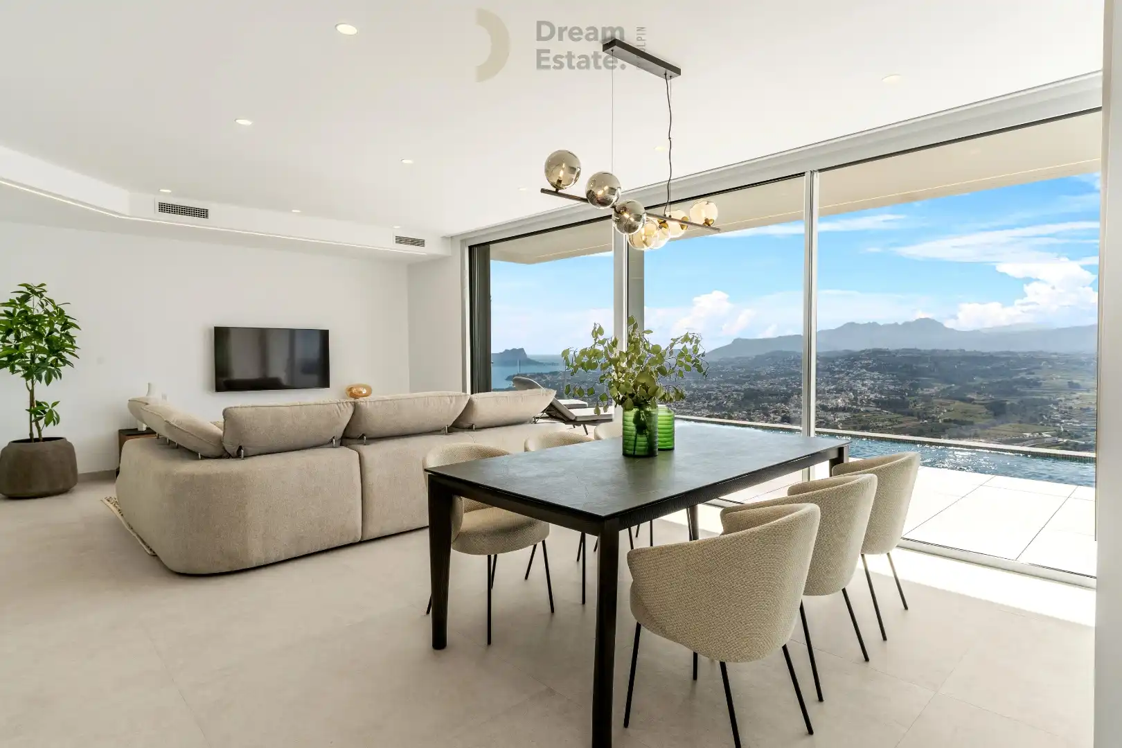 Exclusieve designvilla met panoramisch zeezicht in Cumbre del Sol, Waar architectuur, natuur en luxe samensmelten foto 11